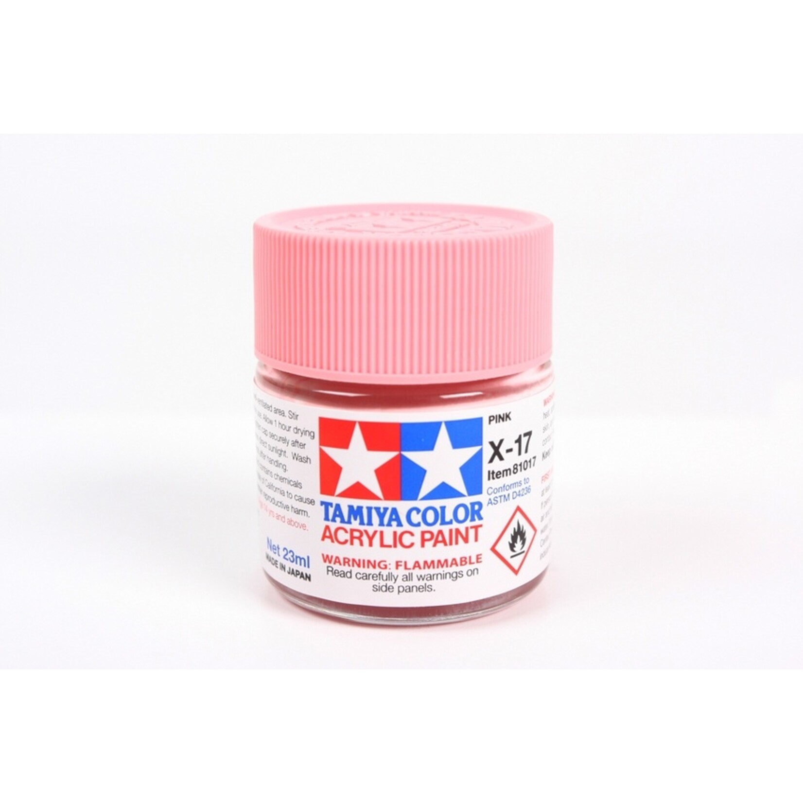 Tamiya X-17 - Pink - 23ml Acrylic