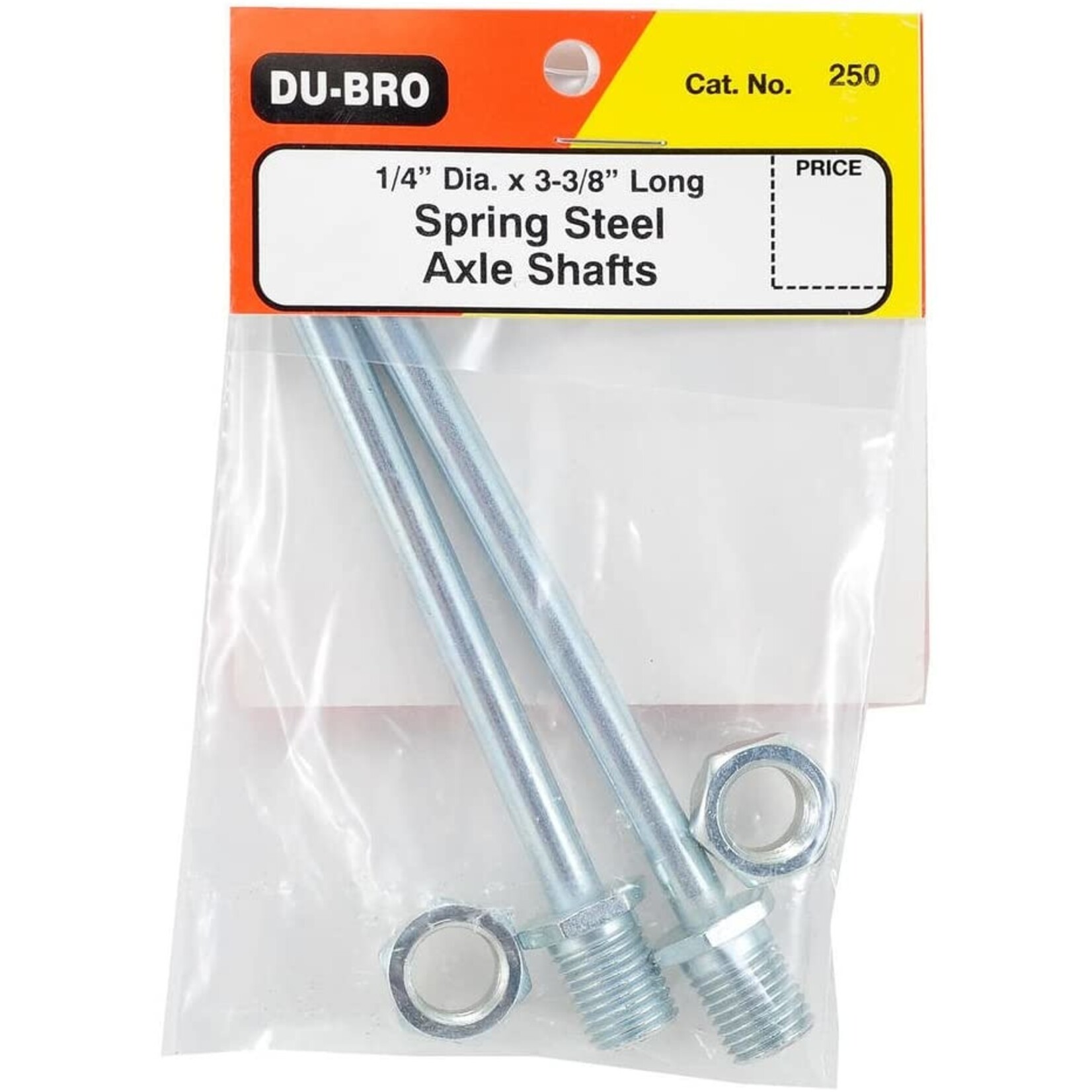 Dubro DUB 250 - Axle Shaft 1/4x3-3/8 (2)