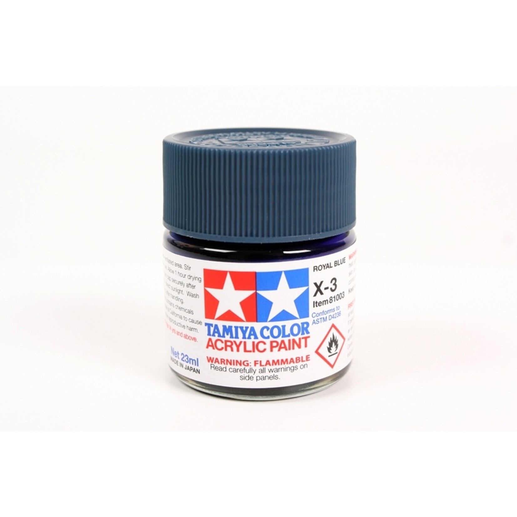Tamiya X-3 - Royal Blue - 23ml Acrylic
