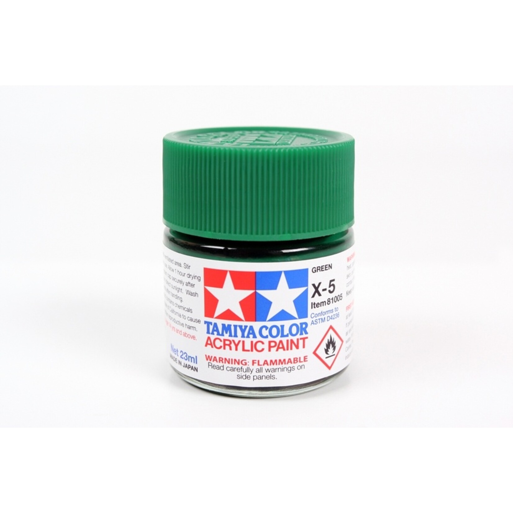 Tamiya X-5 - Green - 23ml Acrylic