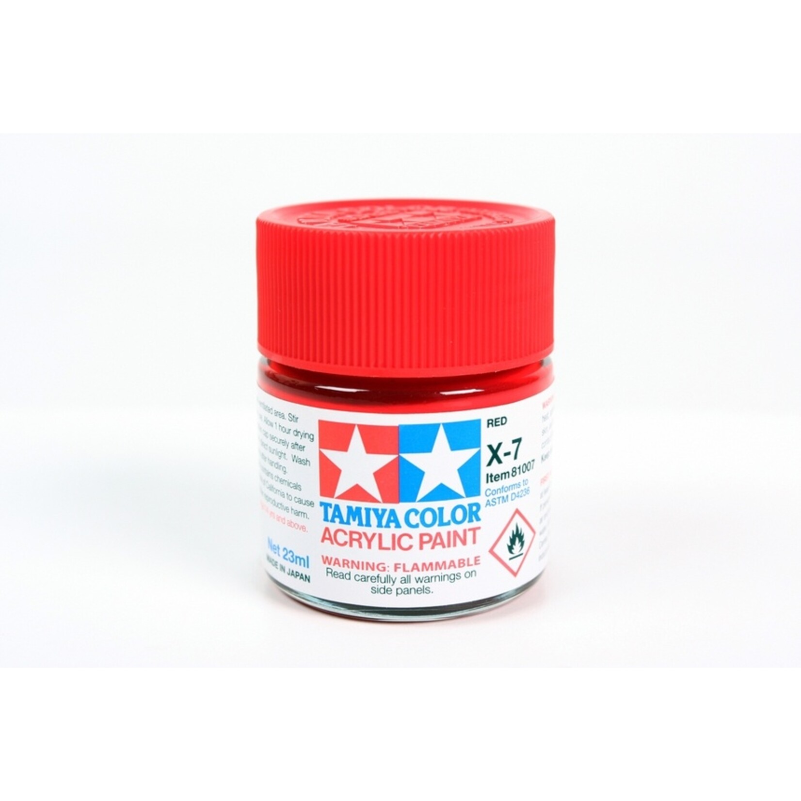 Tamiya X-7 - Red - 23ml Acrylic
