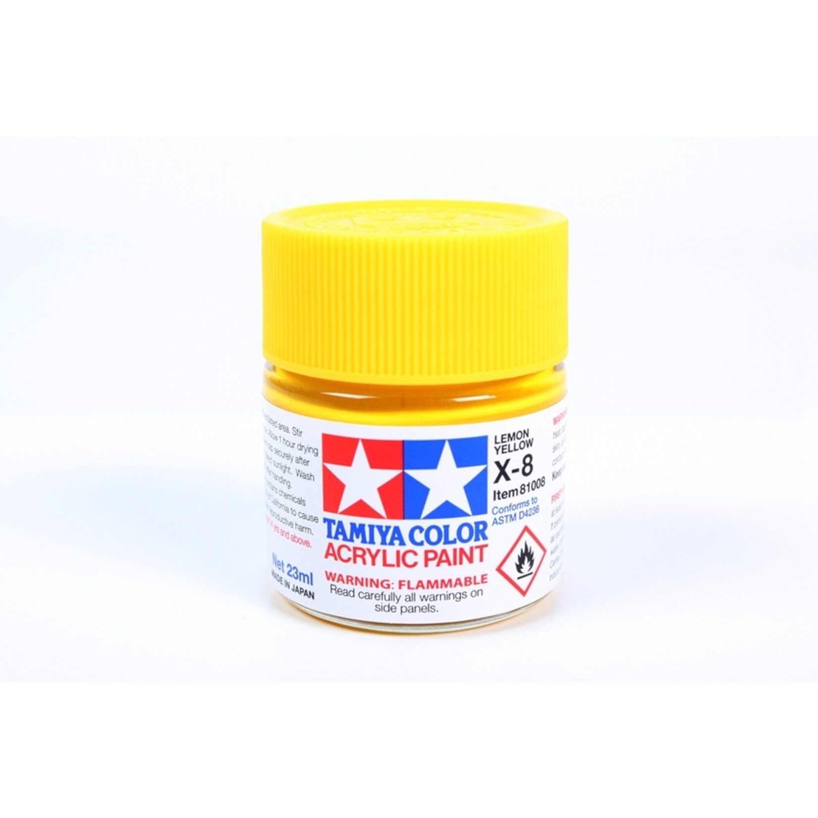 Tamiya X-8 - Lemon Yellow - 23ml Acrylic