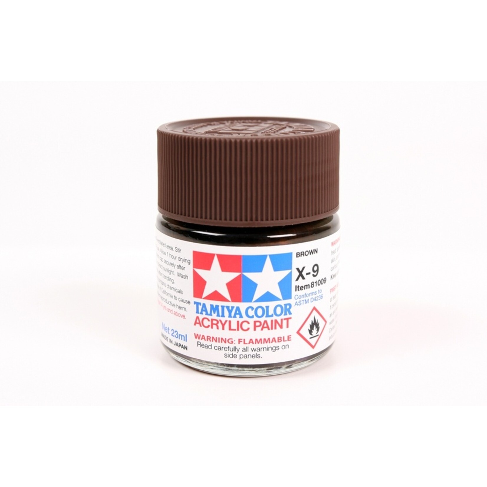 Tamiya X-9 - Brown - 23ml Acrylic