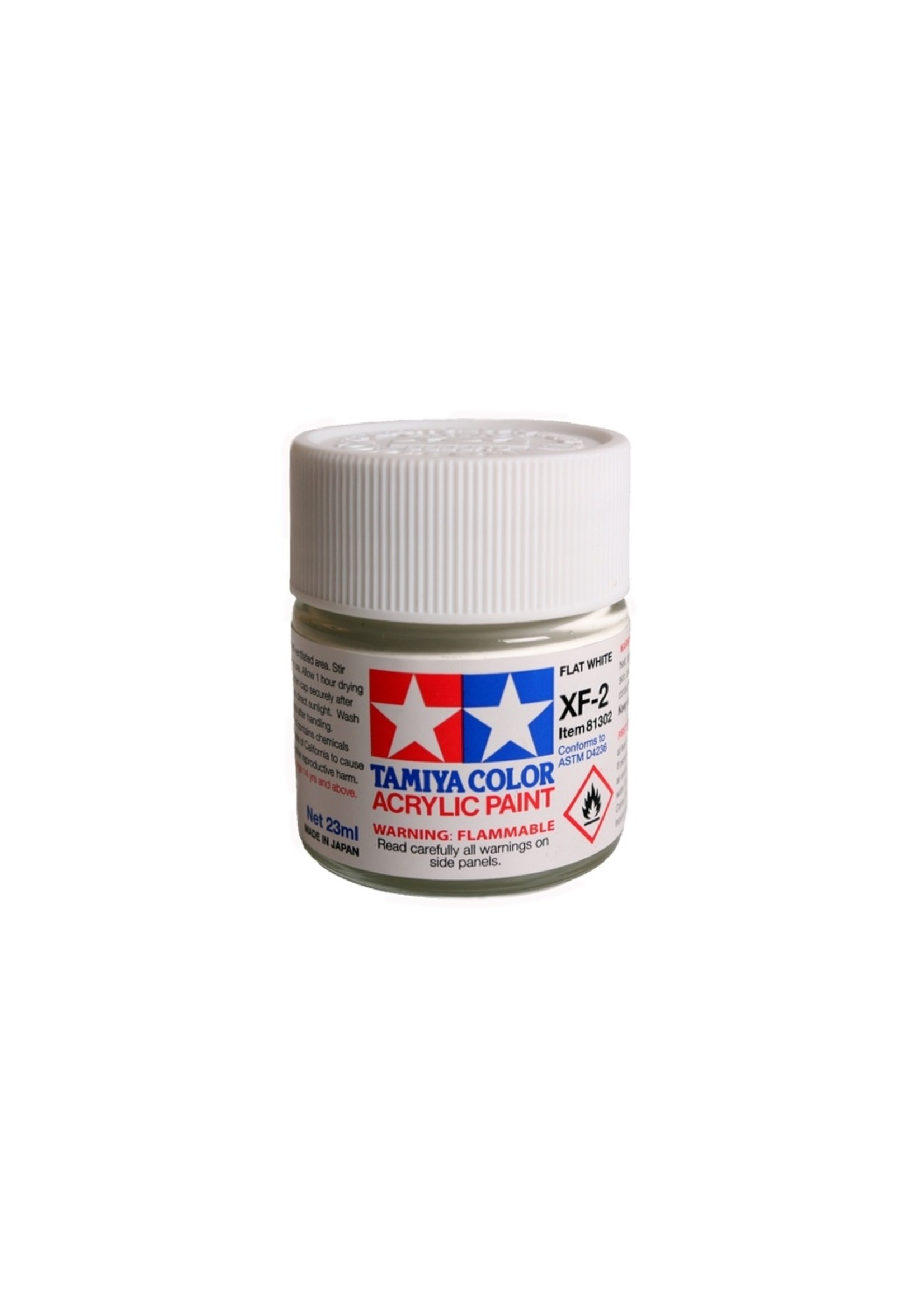 Tamiya XF-2 - Flat White - 23ml Acrylic