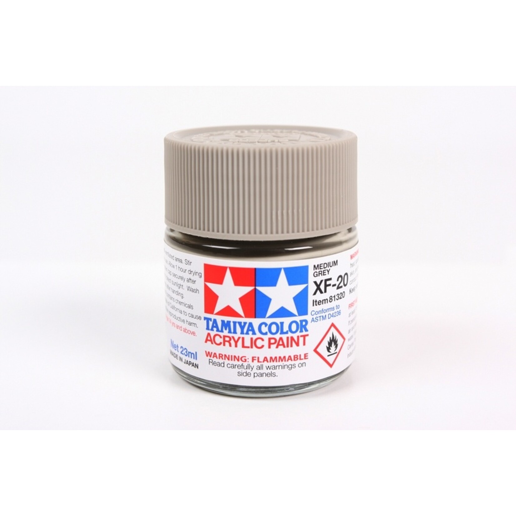 Tamiya XF-20 - Medium Grey - 23ml Acrylic