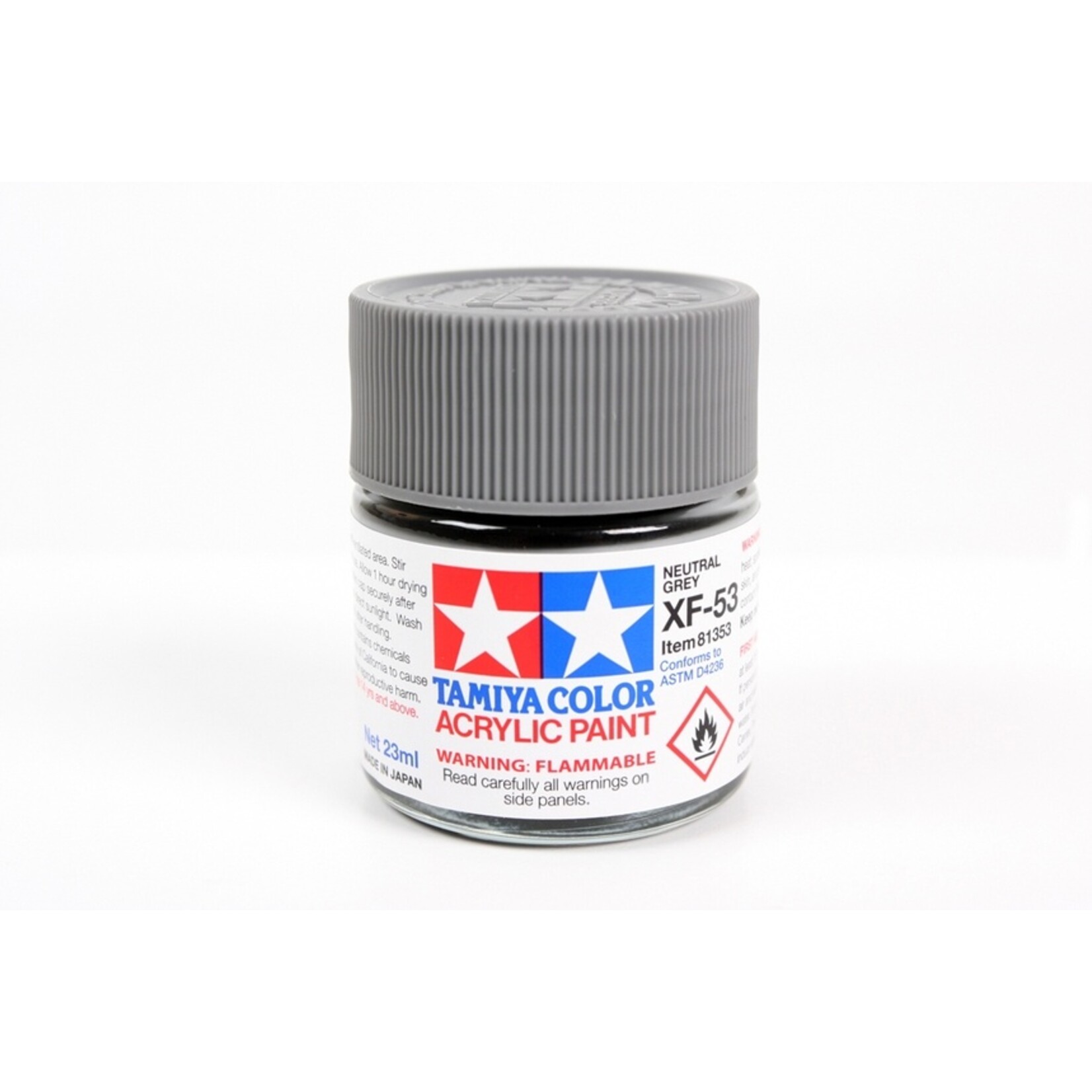 Tamiya XF-53 - Neutral Grey - 23ml Acrylic