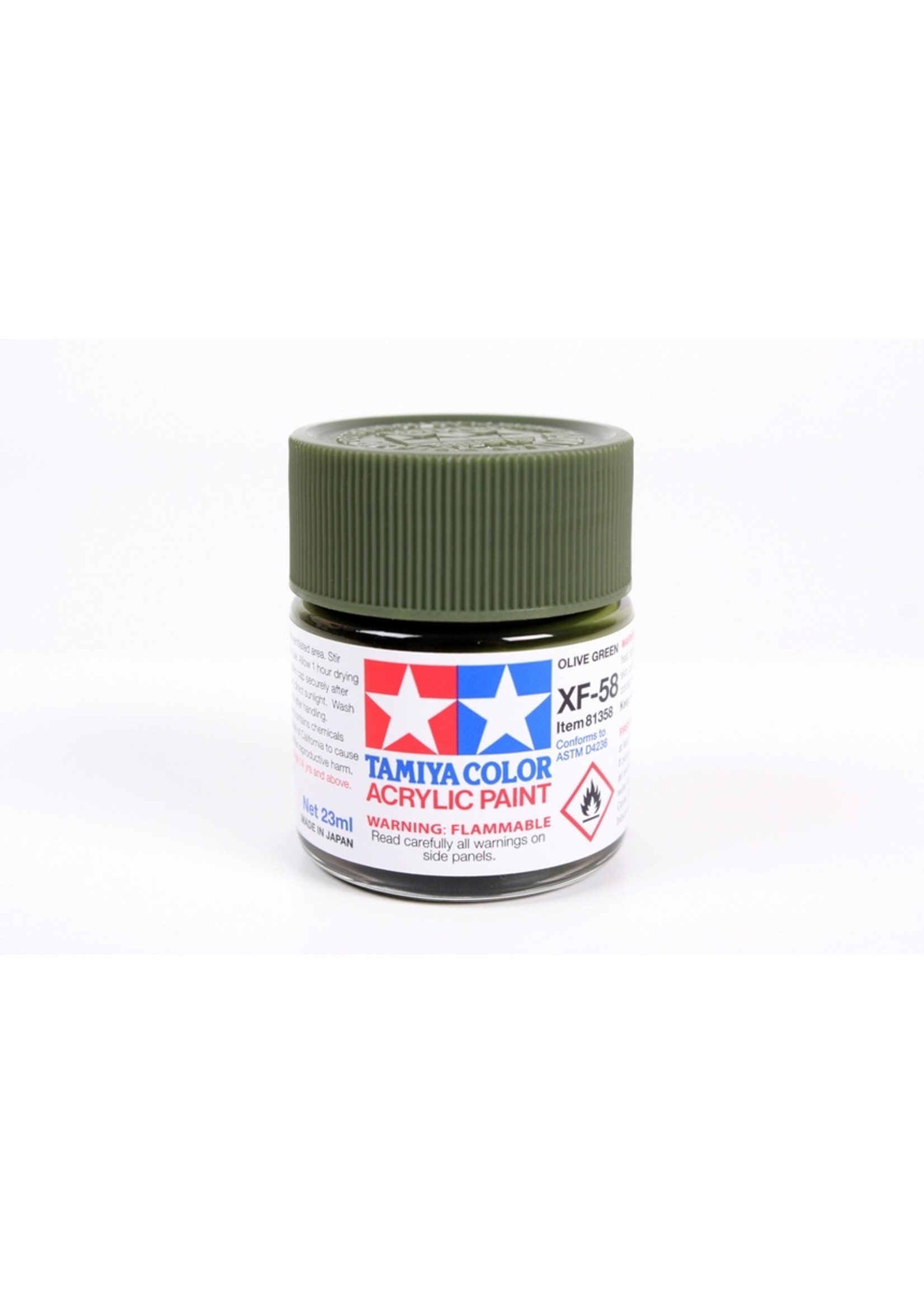 Tamiya XF-58 - Olive Green - 23ml Acrylic