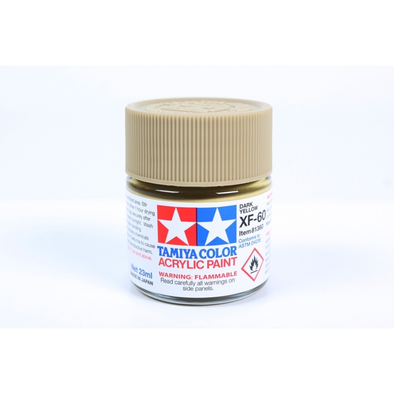 Tamiya XF-60 - Dark Yellow - 23ml Acrylic