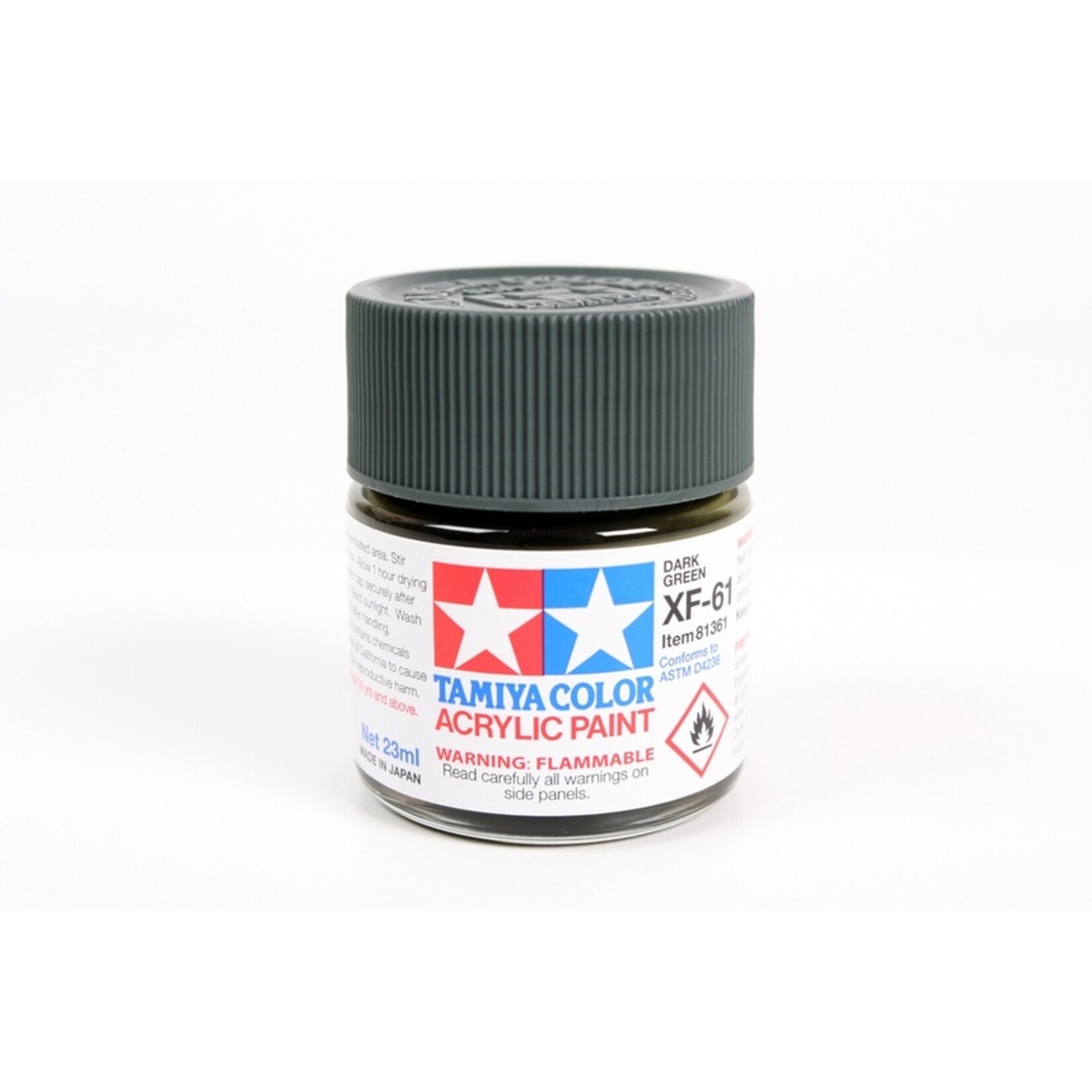 Tamiya XF-61 - Dark Green - 23ml Acrylic
