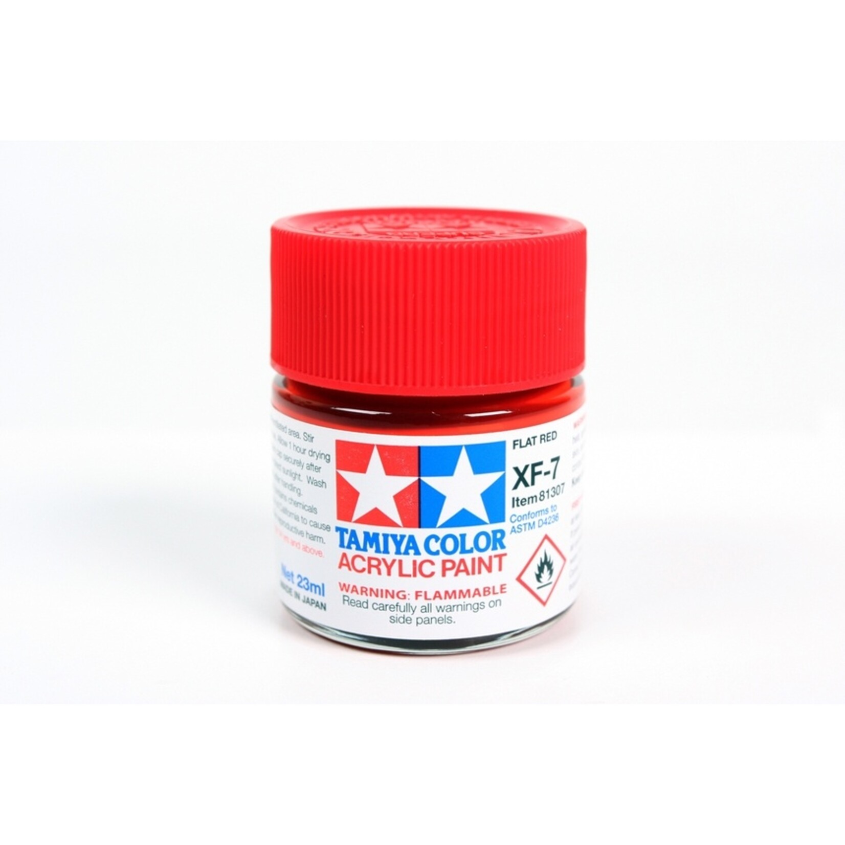 Tamiya XF-7 - Flat Red - 23ml Acrylic