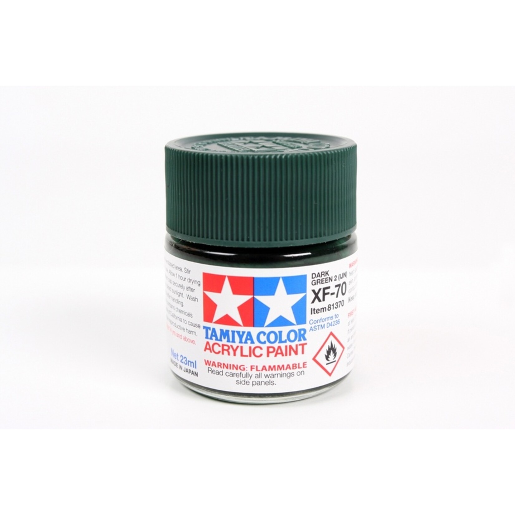 Tamiya XF-70 - Dark Green 2 - 23ml Acrylic
