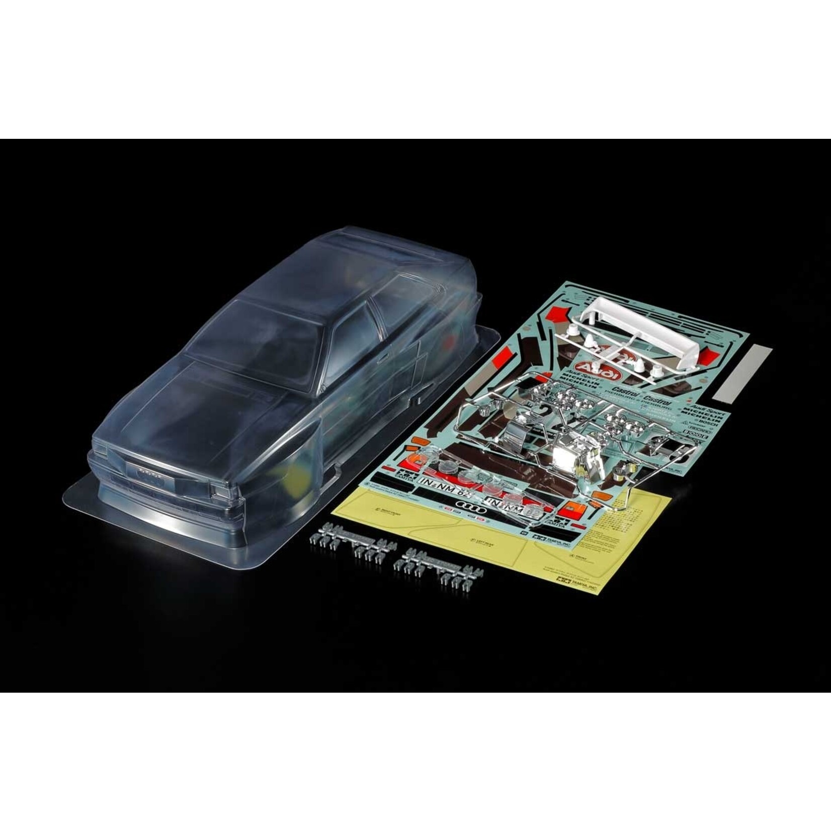 Tamiya 51615 - Audi Quattro A2 Body Set - Clear