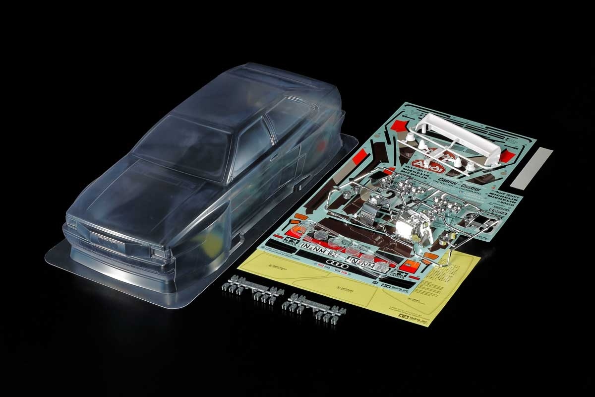 51615 - Audi Quattro A2 Body Set - Clear