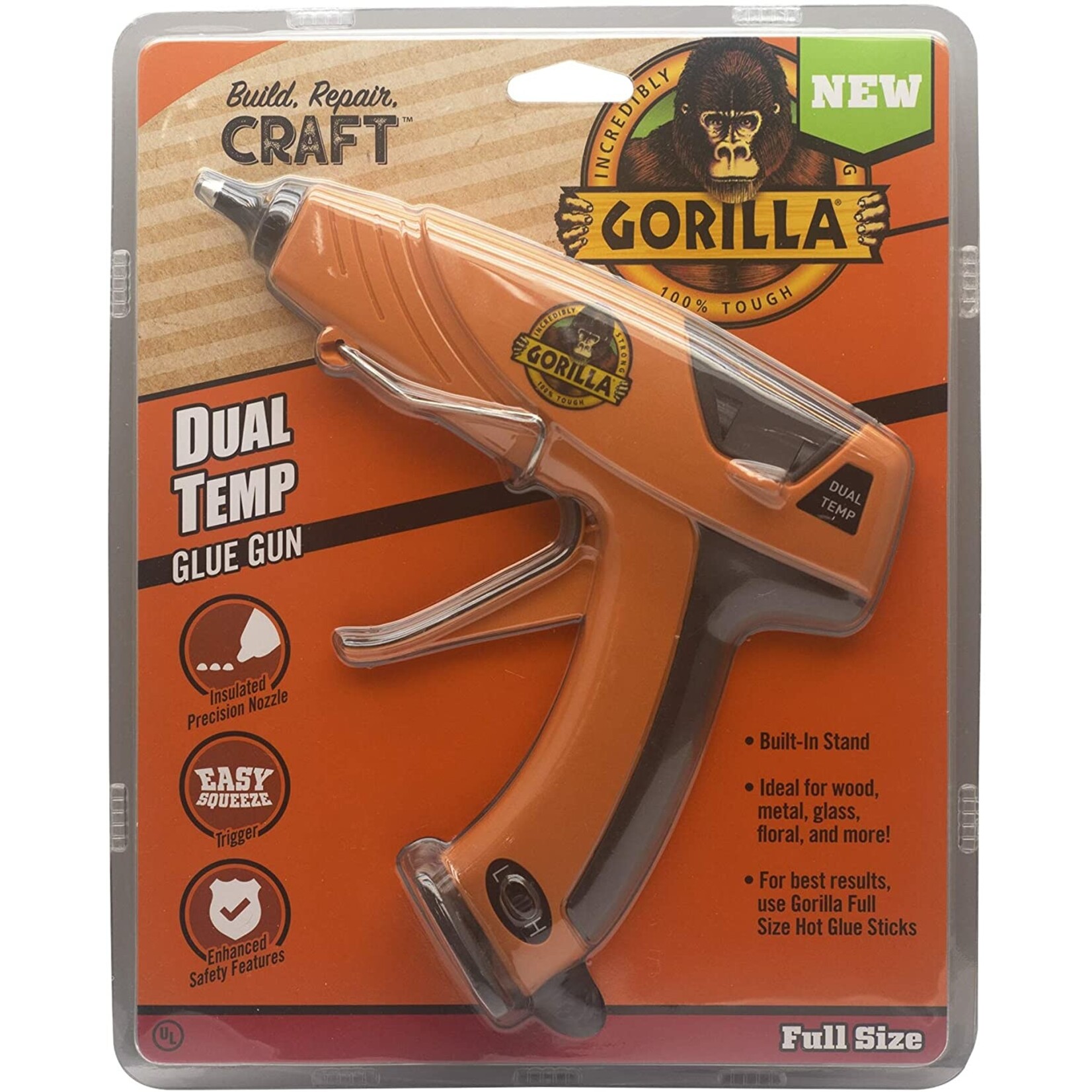 Gorilla Glue 100424 - Gorilla Hot Glue Gun - Large