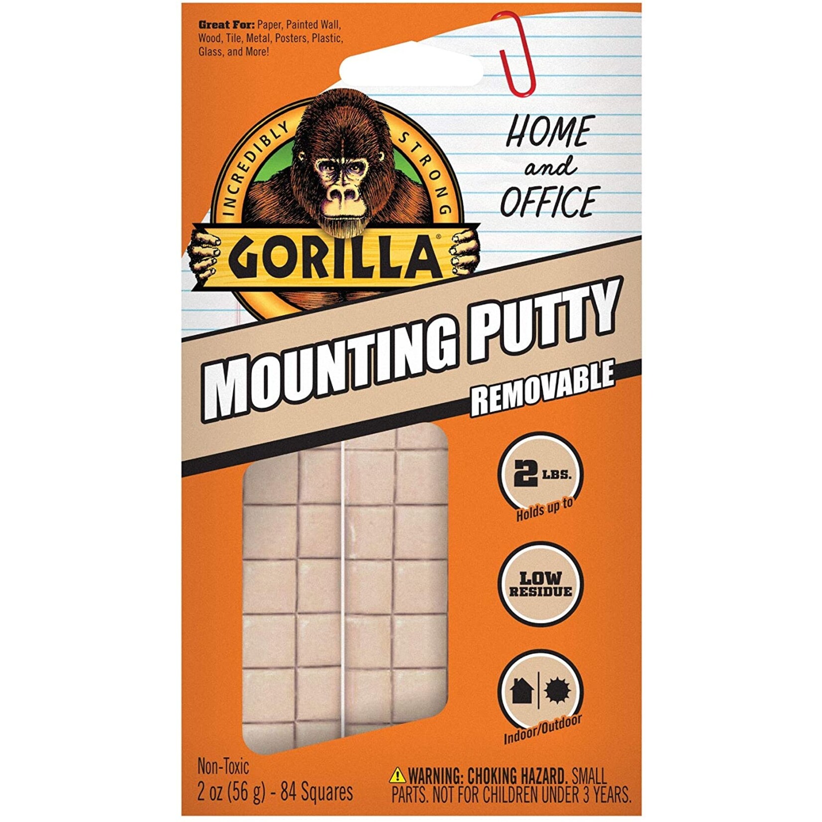 Gorilla Glue 102745 - Gorilla Mounting Putty (2oz)