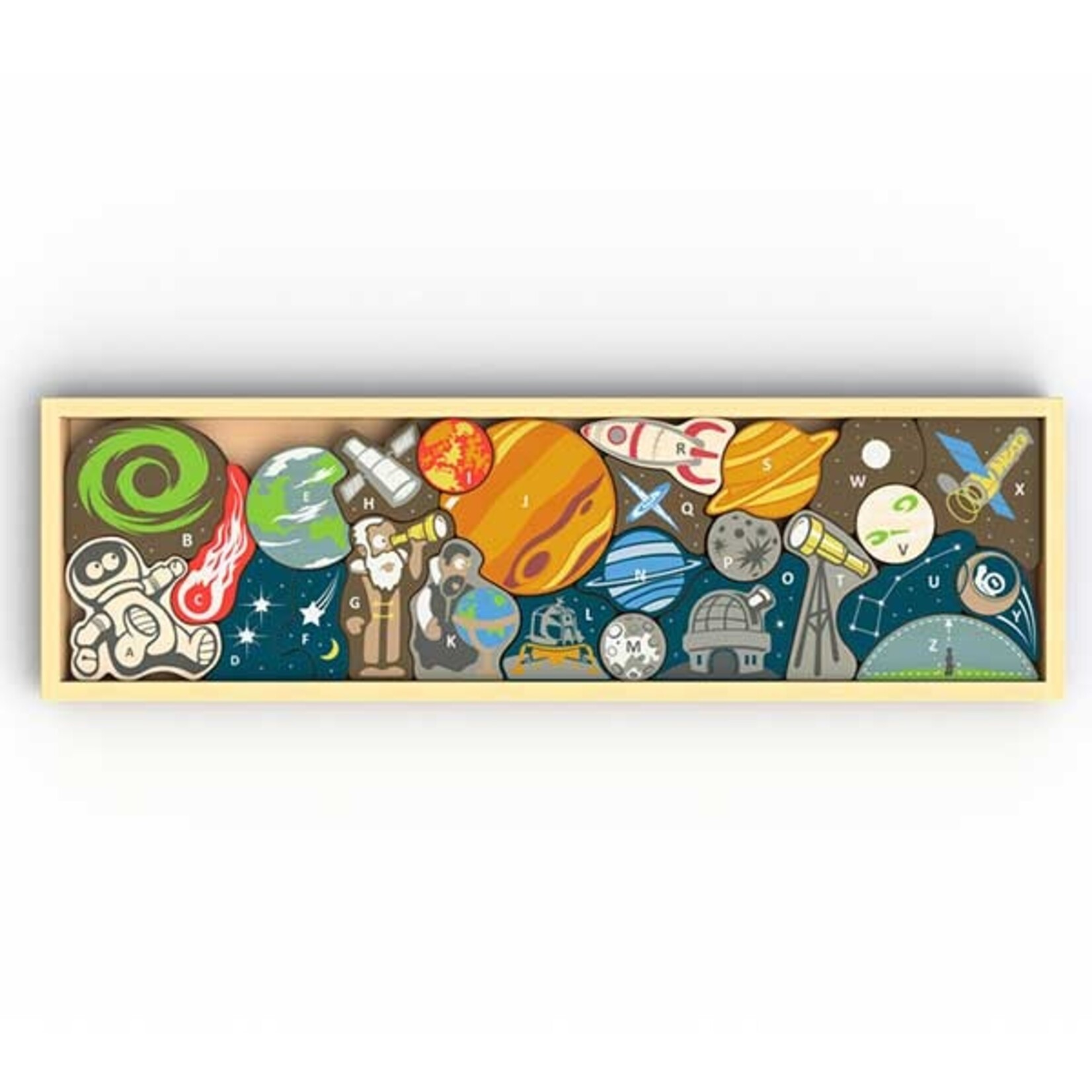 Begin Again Space A to Z Puzzle