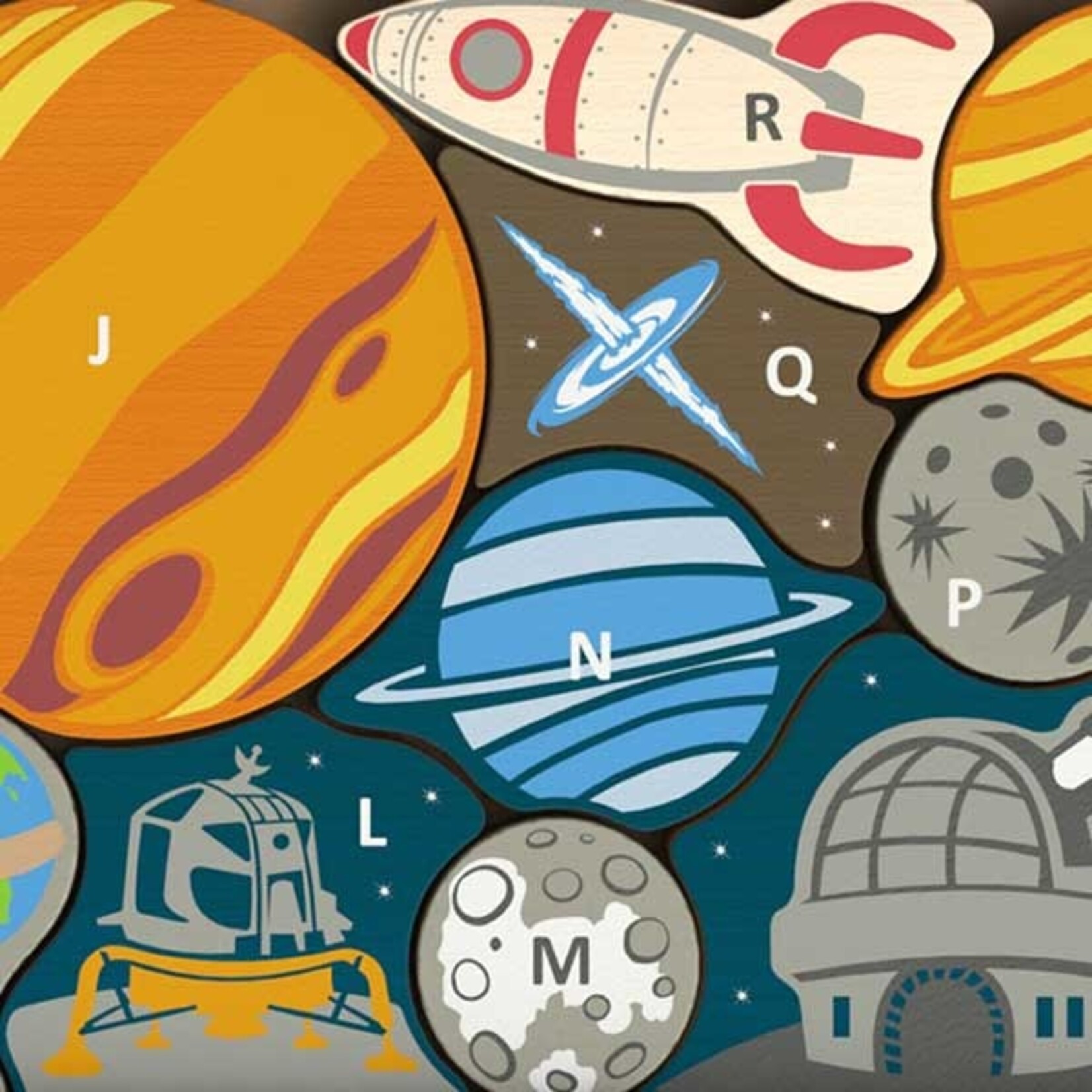 Begin Again Space A to Z Puzzle