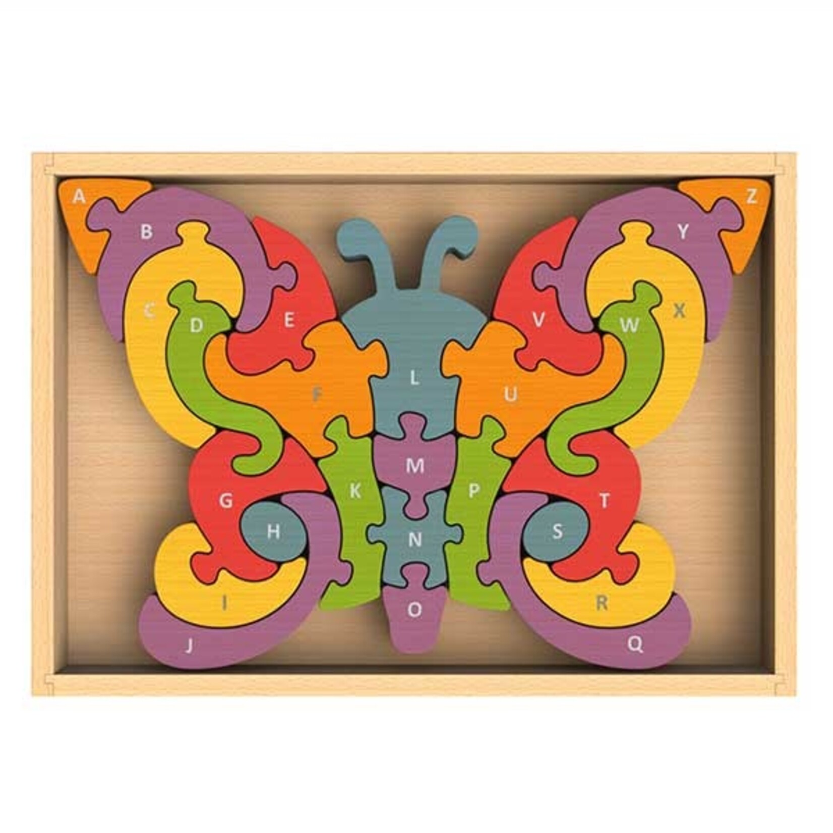 Begin Again Butterfly A-Z Puzzle