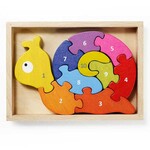 Begin Again Number Snail Puzzle