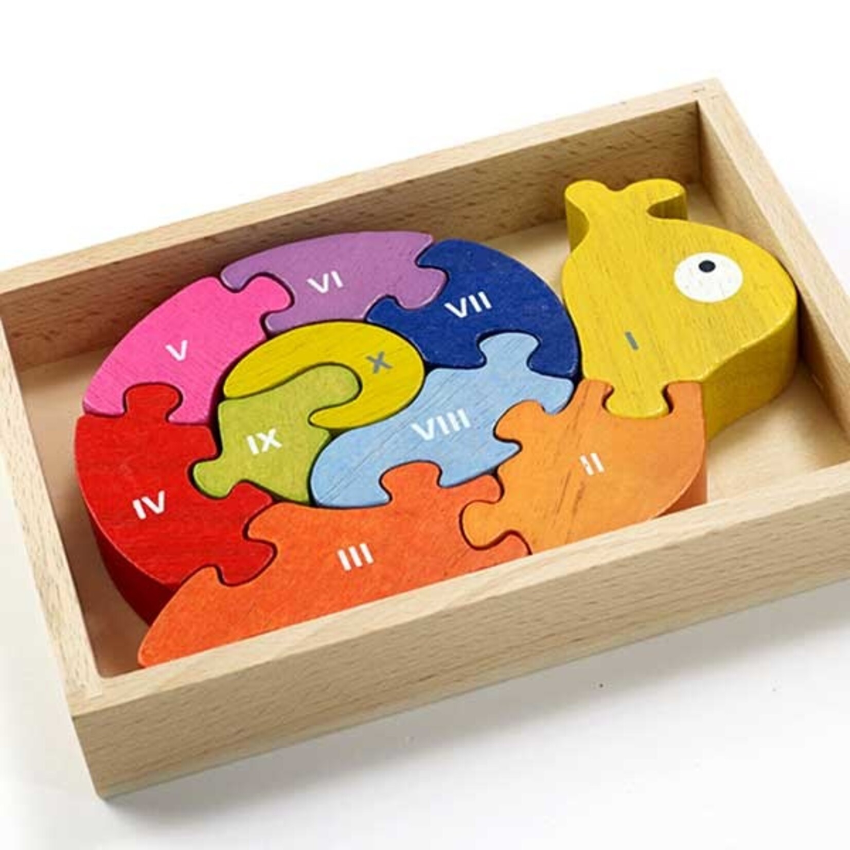 Begin Again Number Snail Puzzle