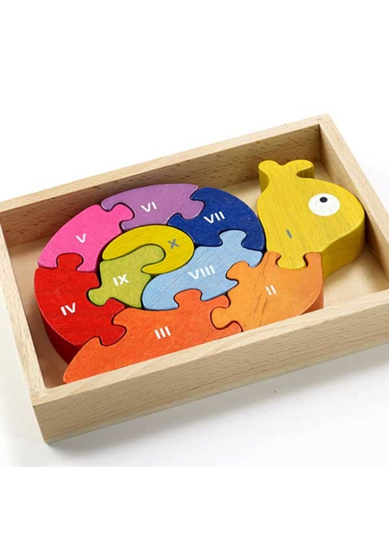 Begin Again Number Snail Puzzle