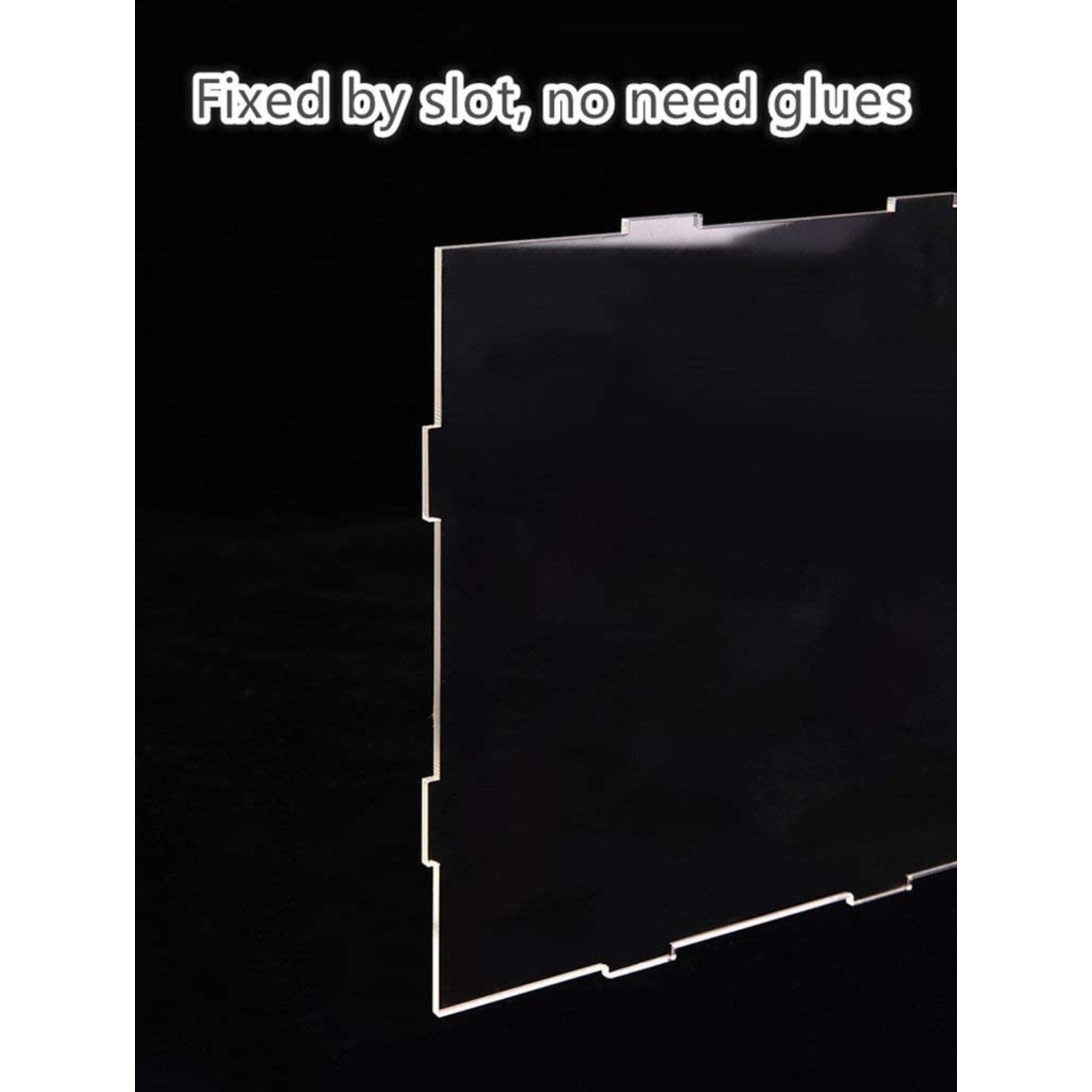 Hands Craft Acrylic Dustcover Case for DIY Miniatures