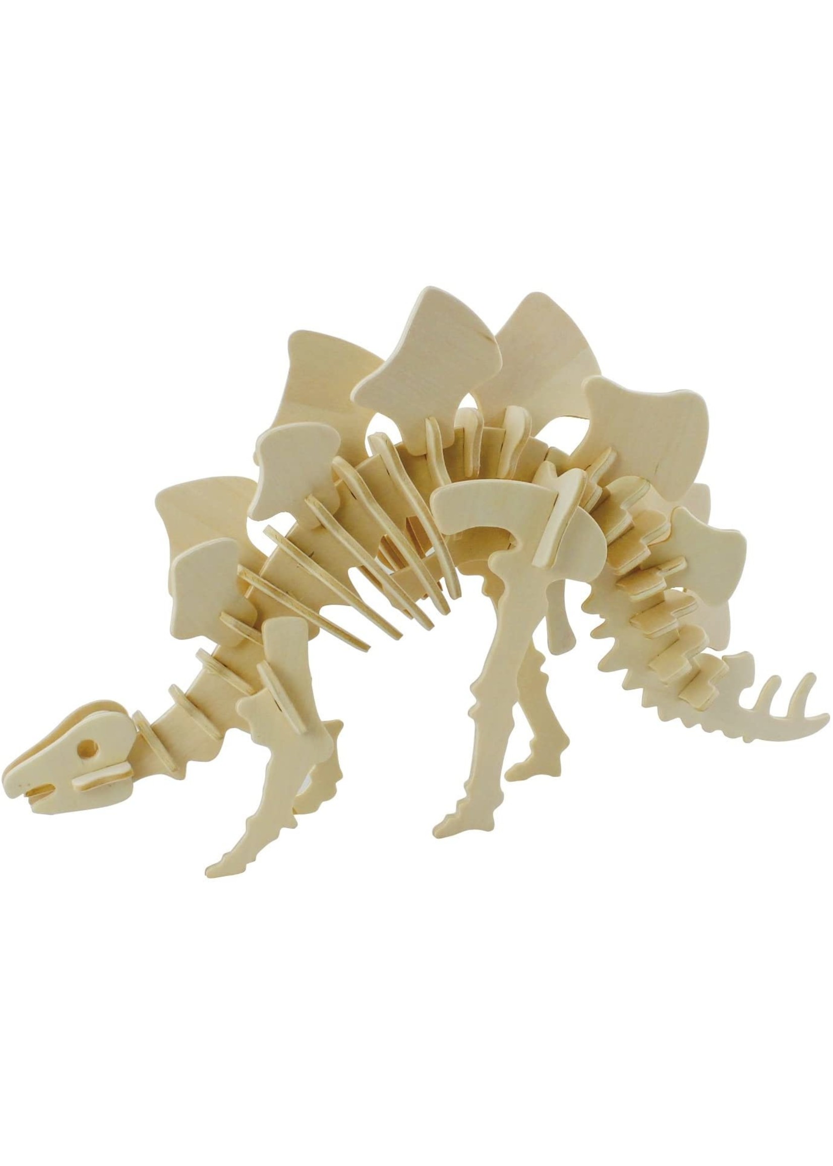 Hands Craft 3D Wooden Puzzle - Stegosaurus