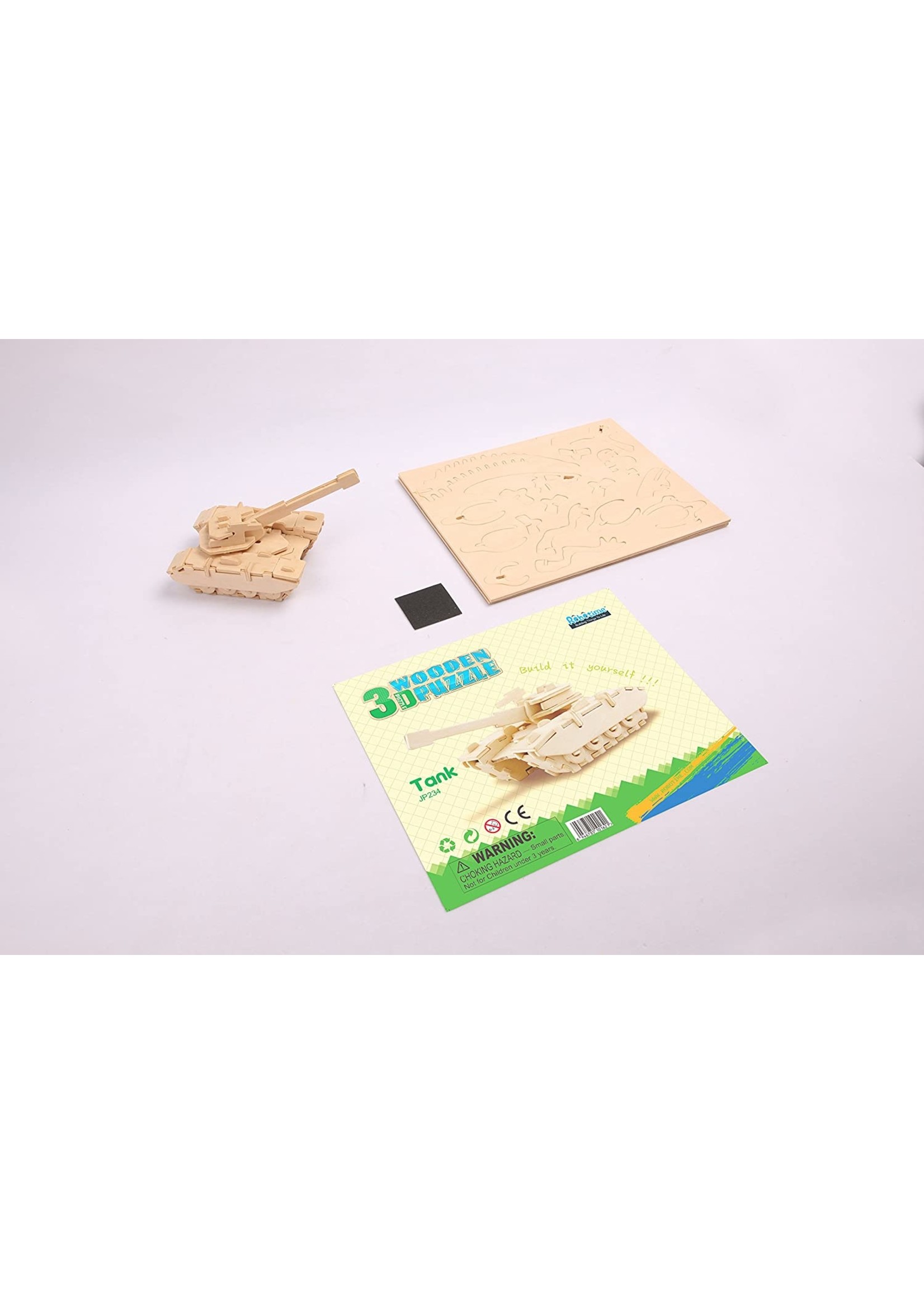 Hands Craft 3D Wooden Puzzle - Tank