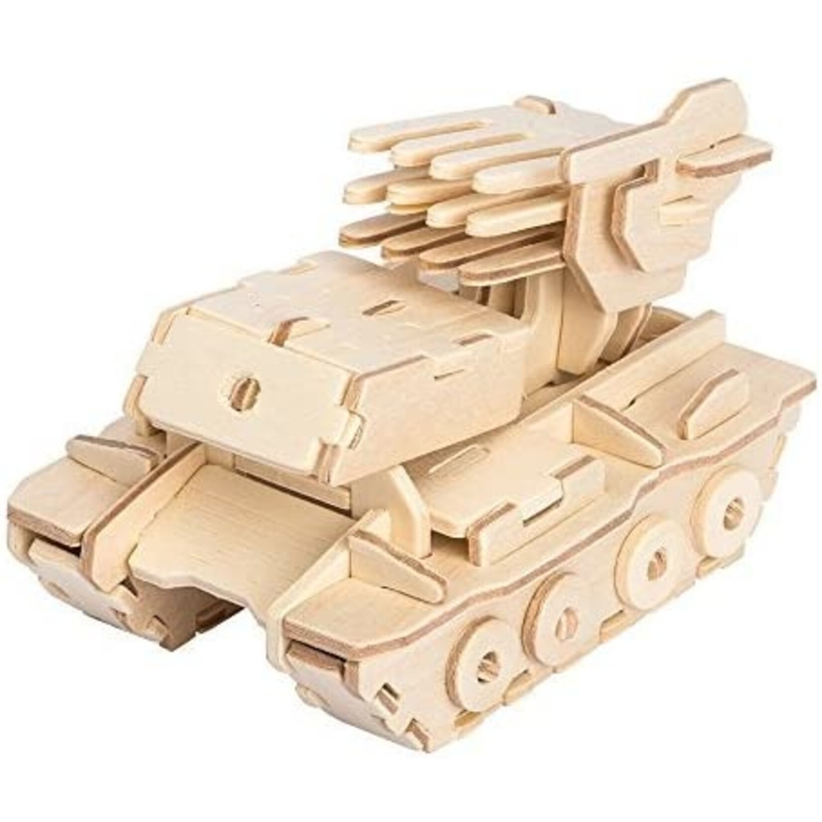 Hands Craft 3D Wooden Puzzle - Rocket Launcher