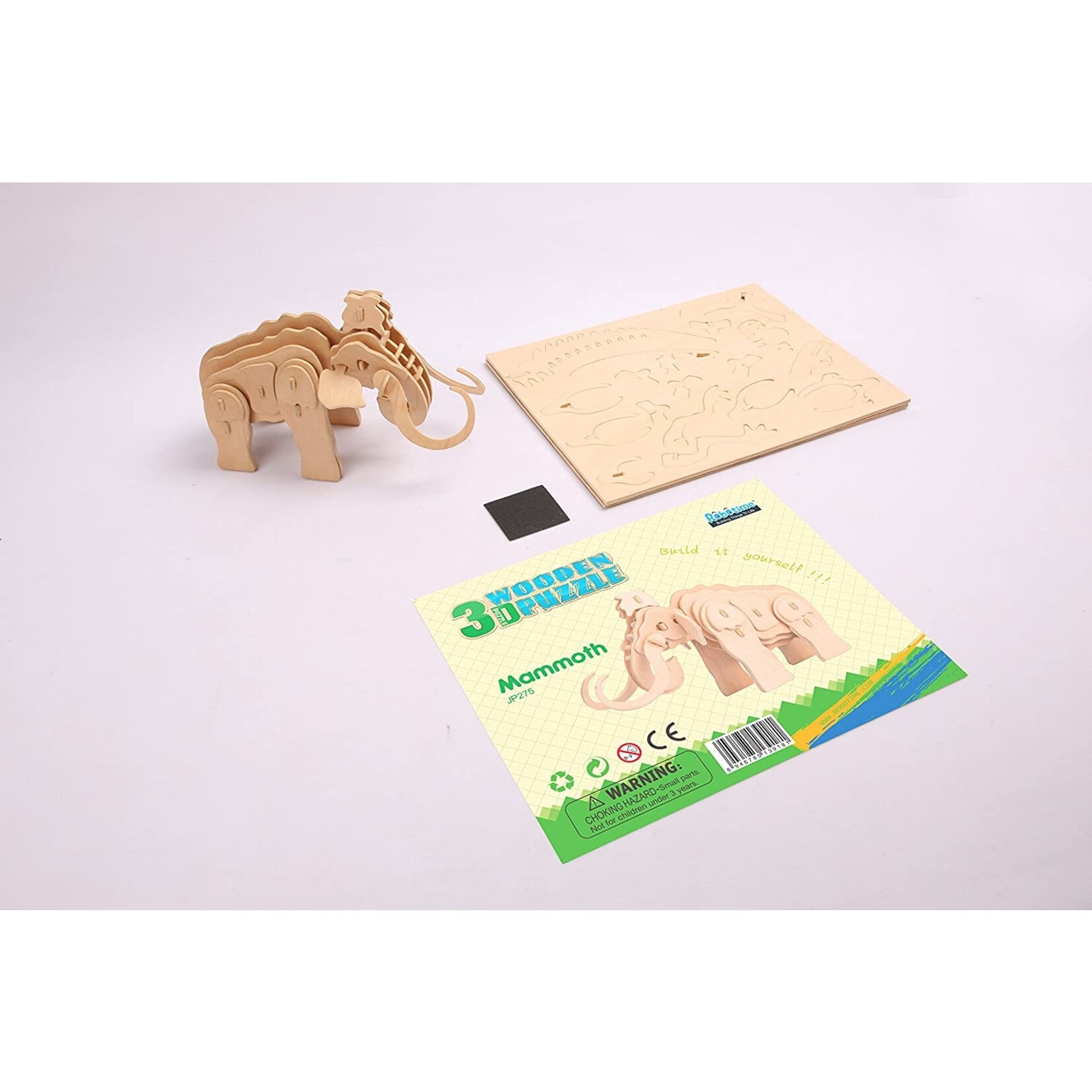 Hands Craft 3D Wooden Puzzle - Mammoth