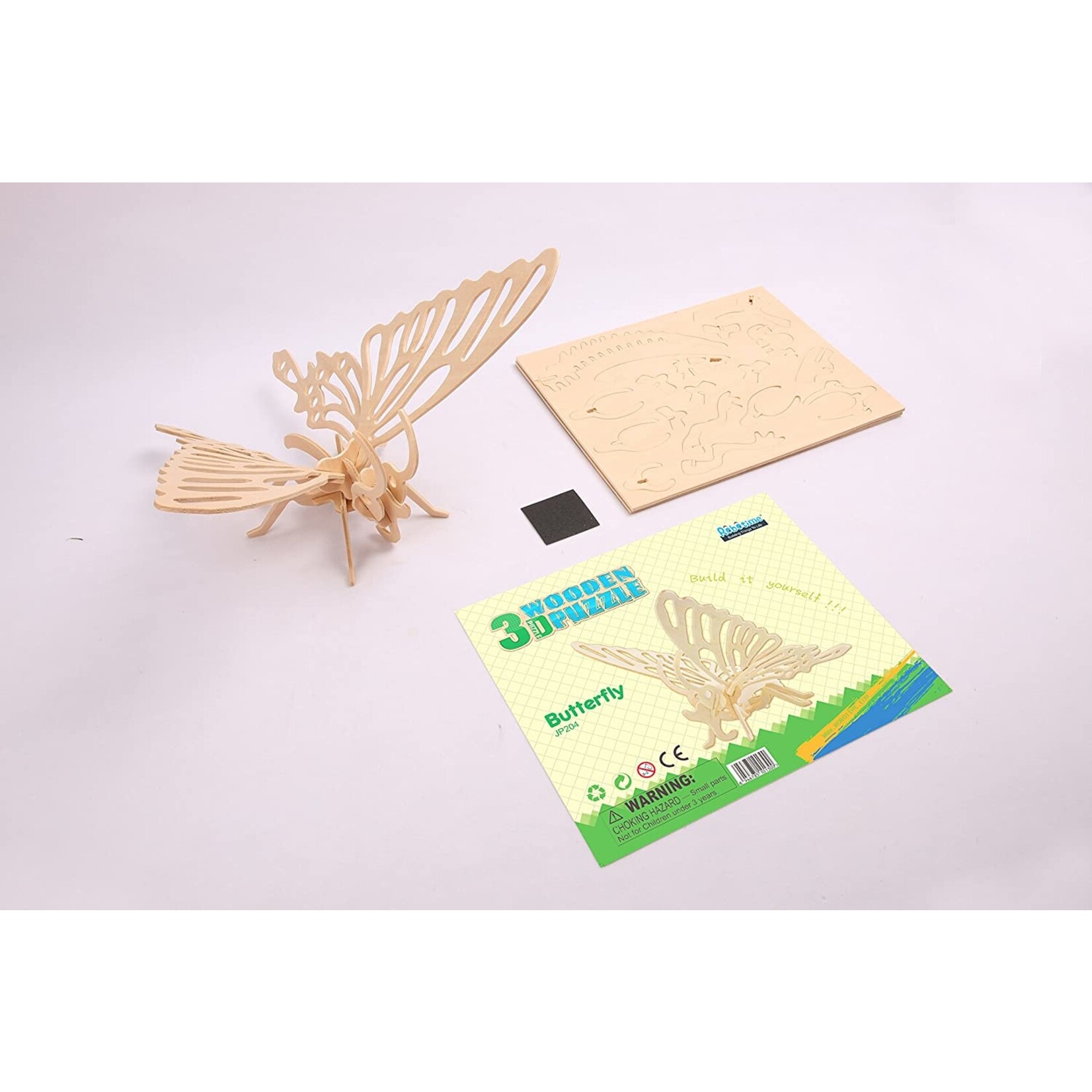 Hands Craft 3D Wooden Puzzle - Butterfly