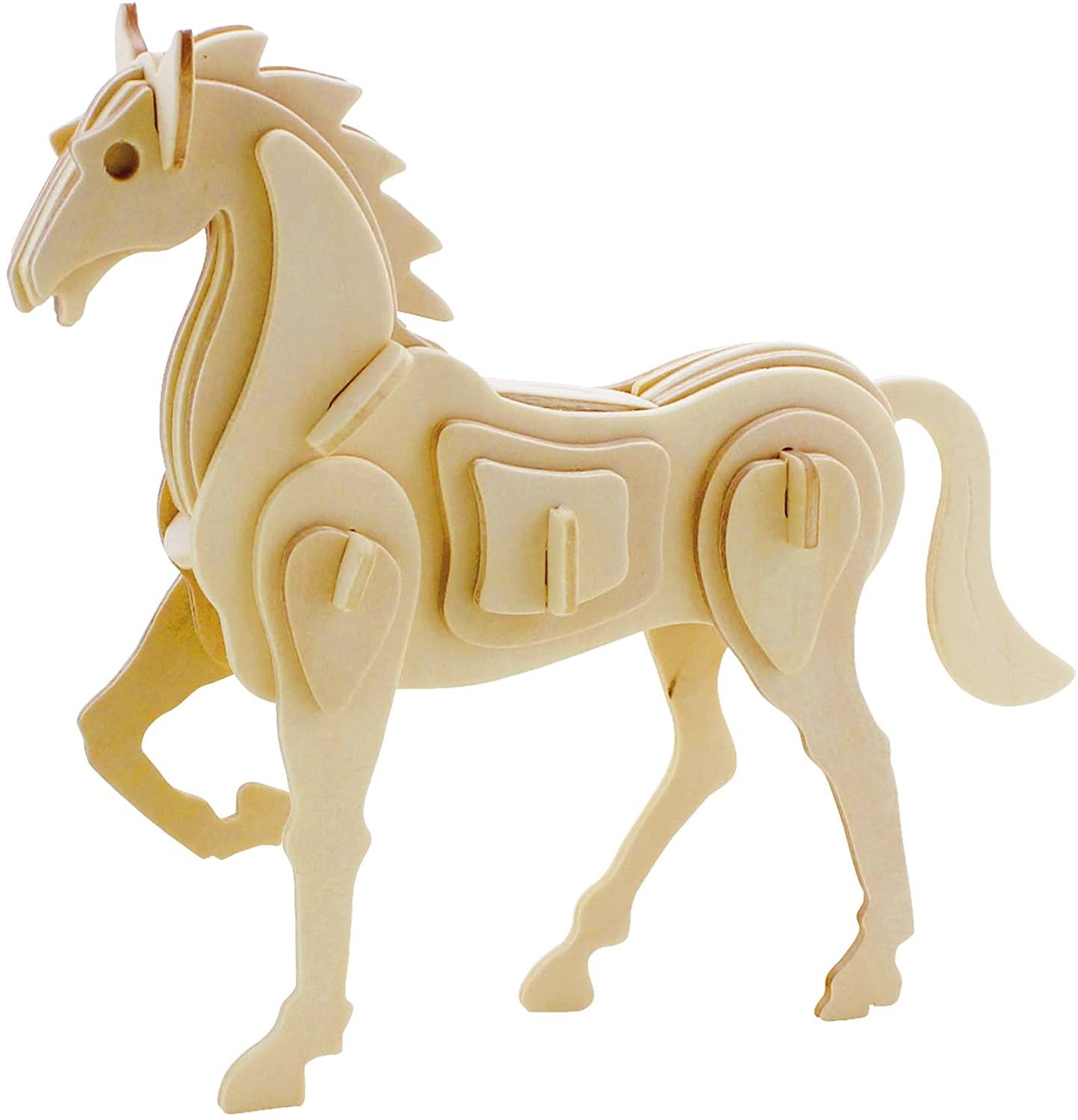 3D Wooden Puzzle Horse Hub Hobby