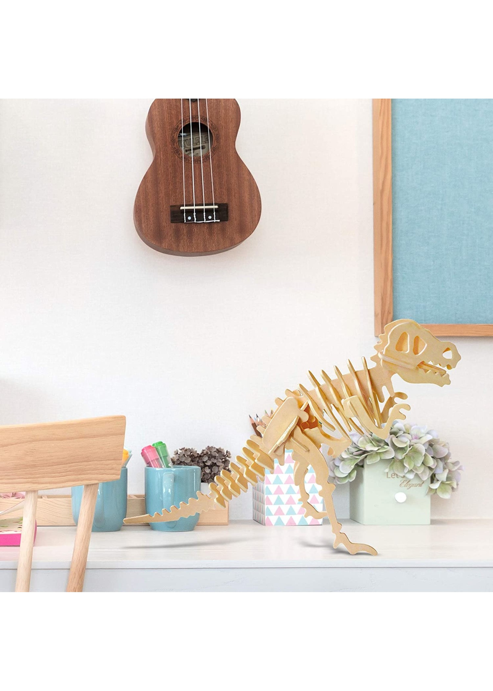 Hands Craft 3D Wooden Puzzle - T-Rex