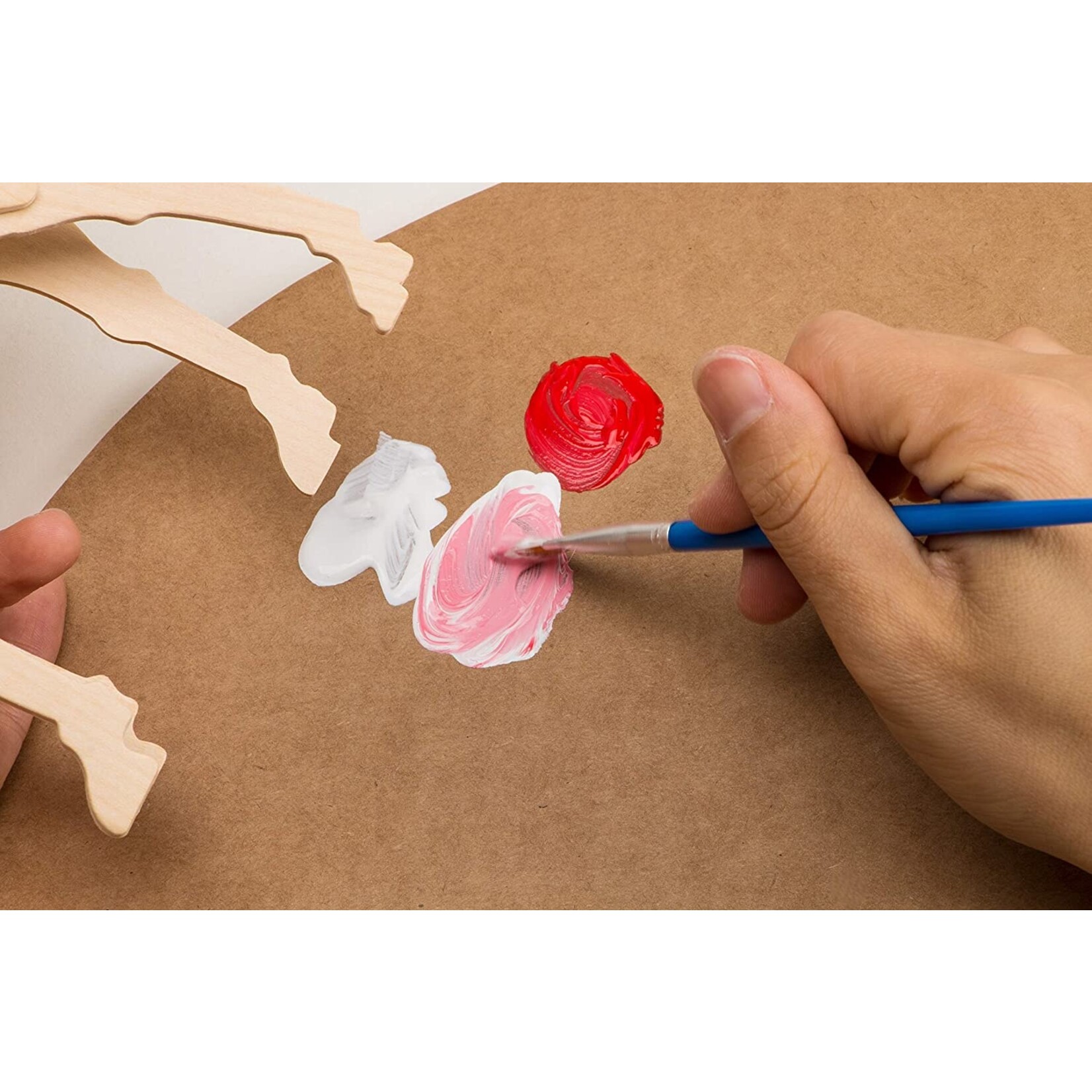 Hands Craft 3D Wooden Puzzle Paint Kit - Locomotive
