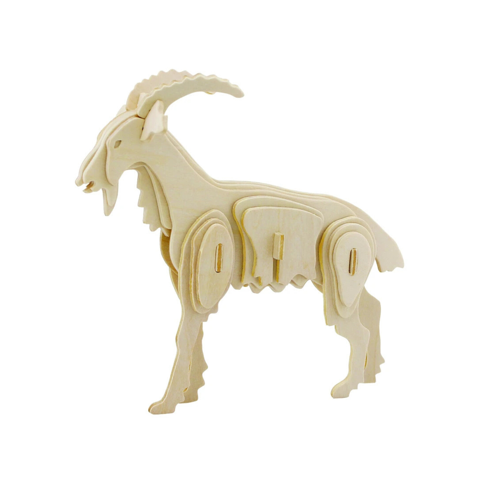 Hands Craft 3D Wooden Puzzle 6ct - Farm