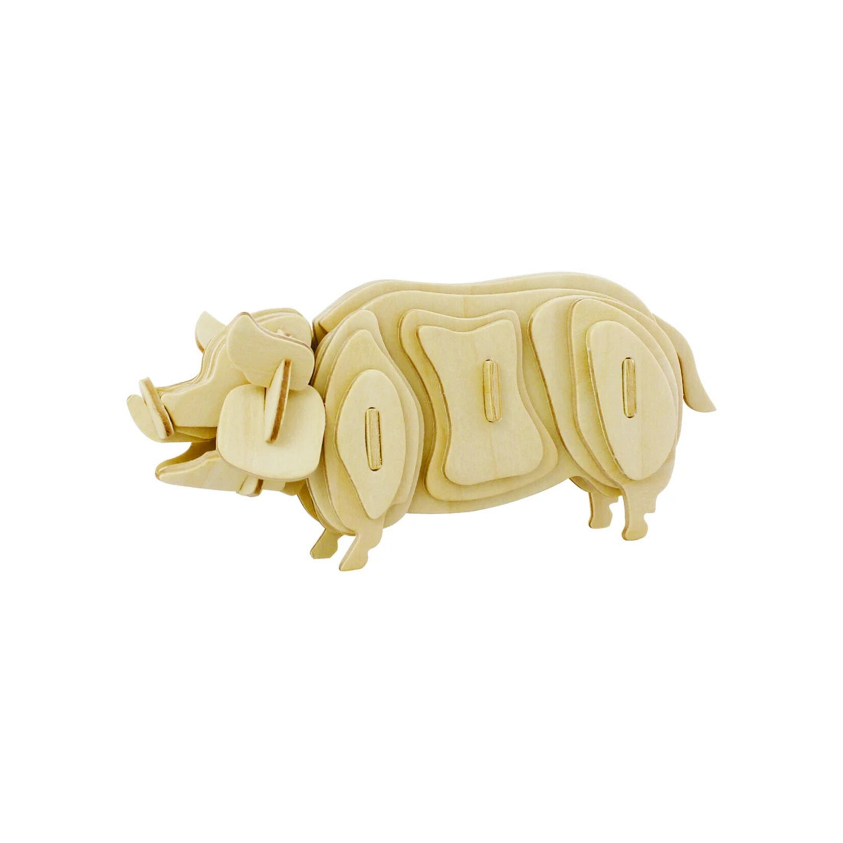 Hands Craft 3D Wooden Puzzle 6ct - Farm