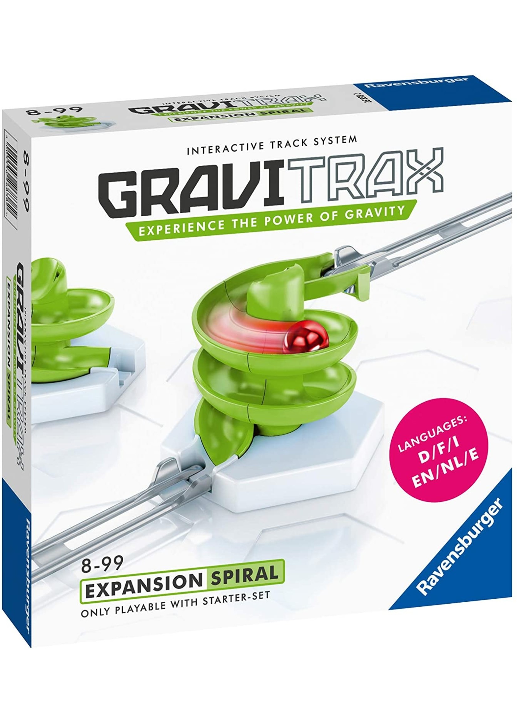 Ravensburger - GraviTrax - Spiral Expansion Set - Hub Hobby