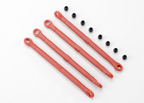 Traxxas 7138 - Toe Link Front & Rear - VXL Red - Hub Hobby
