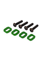 Traxxas 7759G - Aluminum Motor Mount Washers - Green