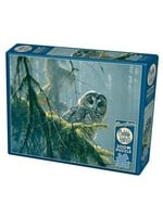 Cobble Hill Mossy Branches - Spotted Owl - 500 Piece Puzzle