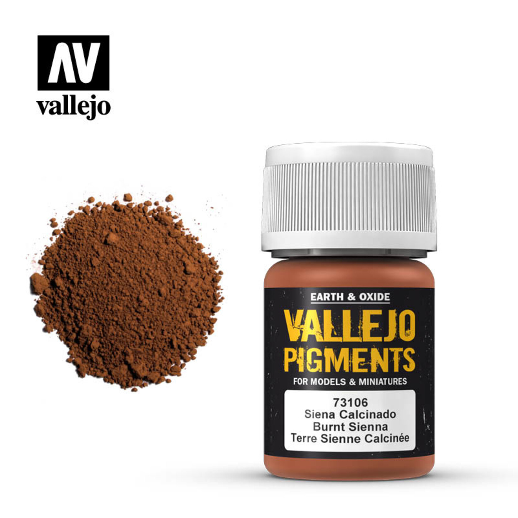 Vallejo 73.106 - Burnt Sienna Pigment