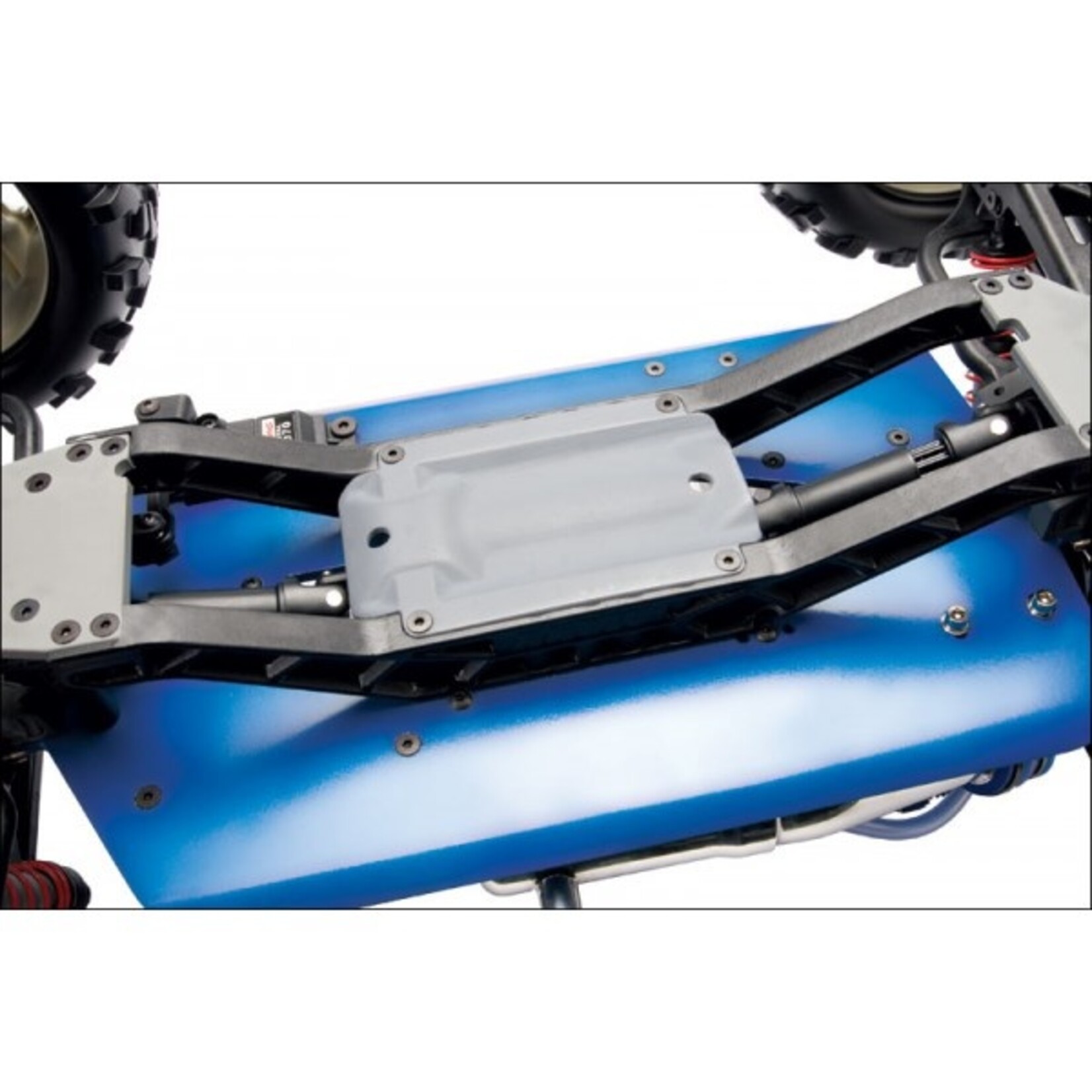 Traxxas 1/10 T-Maxx 3.3 Nitro 4x4 Nitro Monster Truck with TSM - Blue