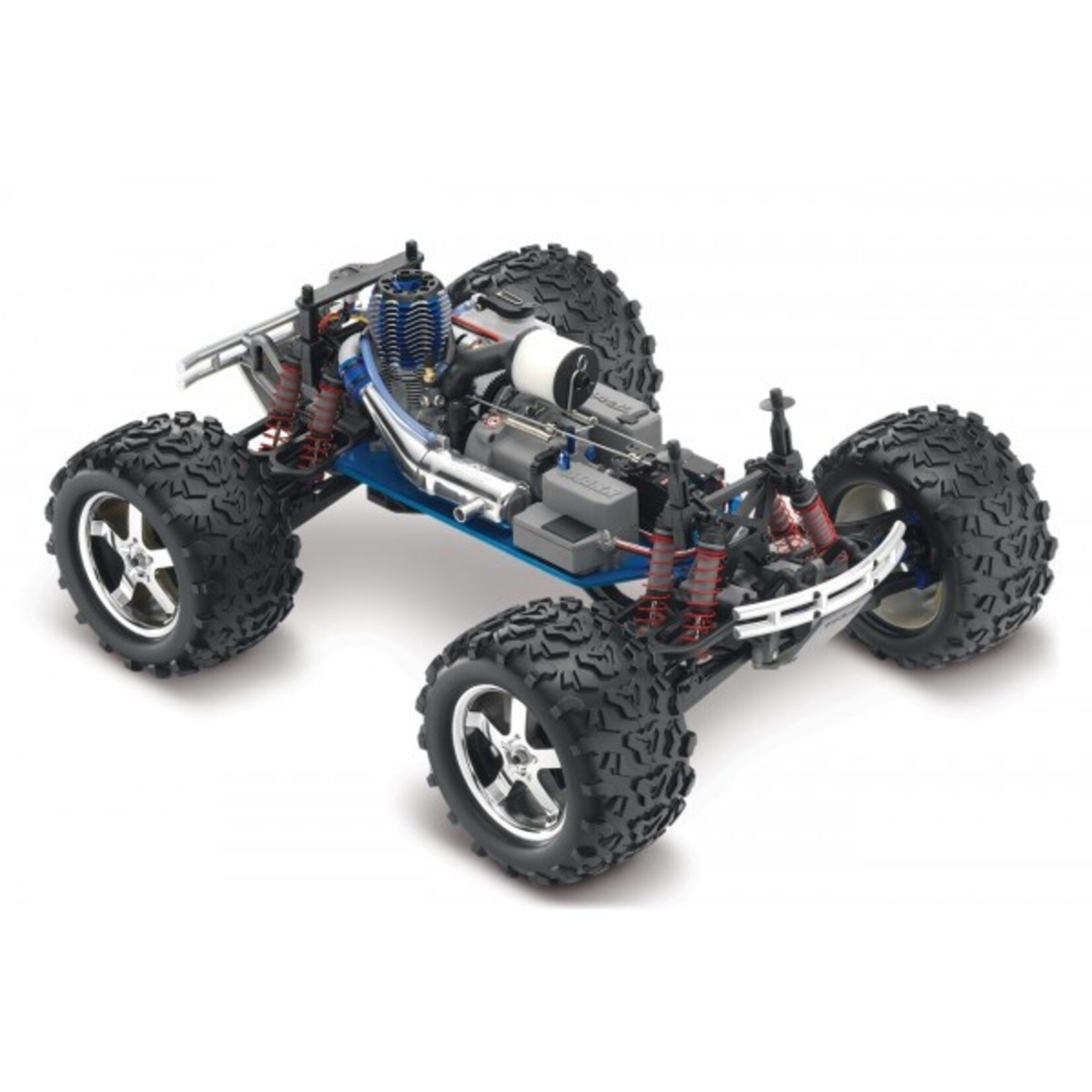 Traxxas 1/10 T-Maxx 3.3 Nitro 4x4 Nitro Monster Truck with TSM - Blue