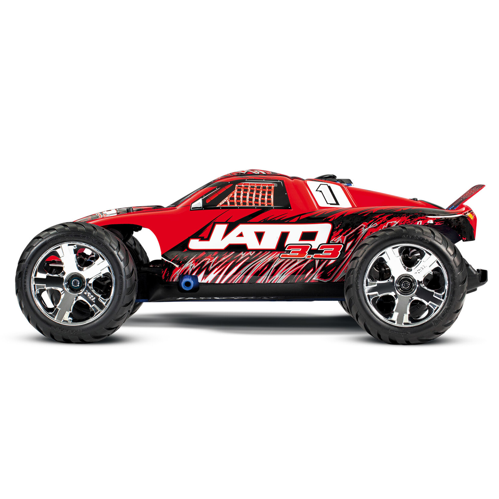 Traxxas 1/10 Jato 3.3 2WD Nitro Stadium Truck - Red