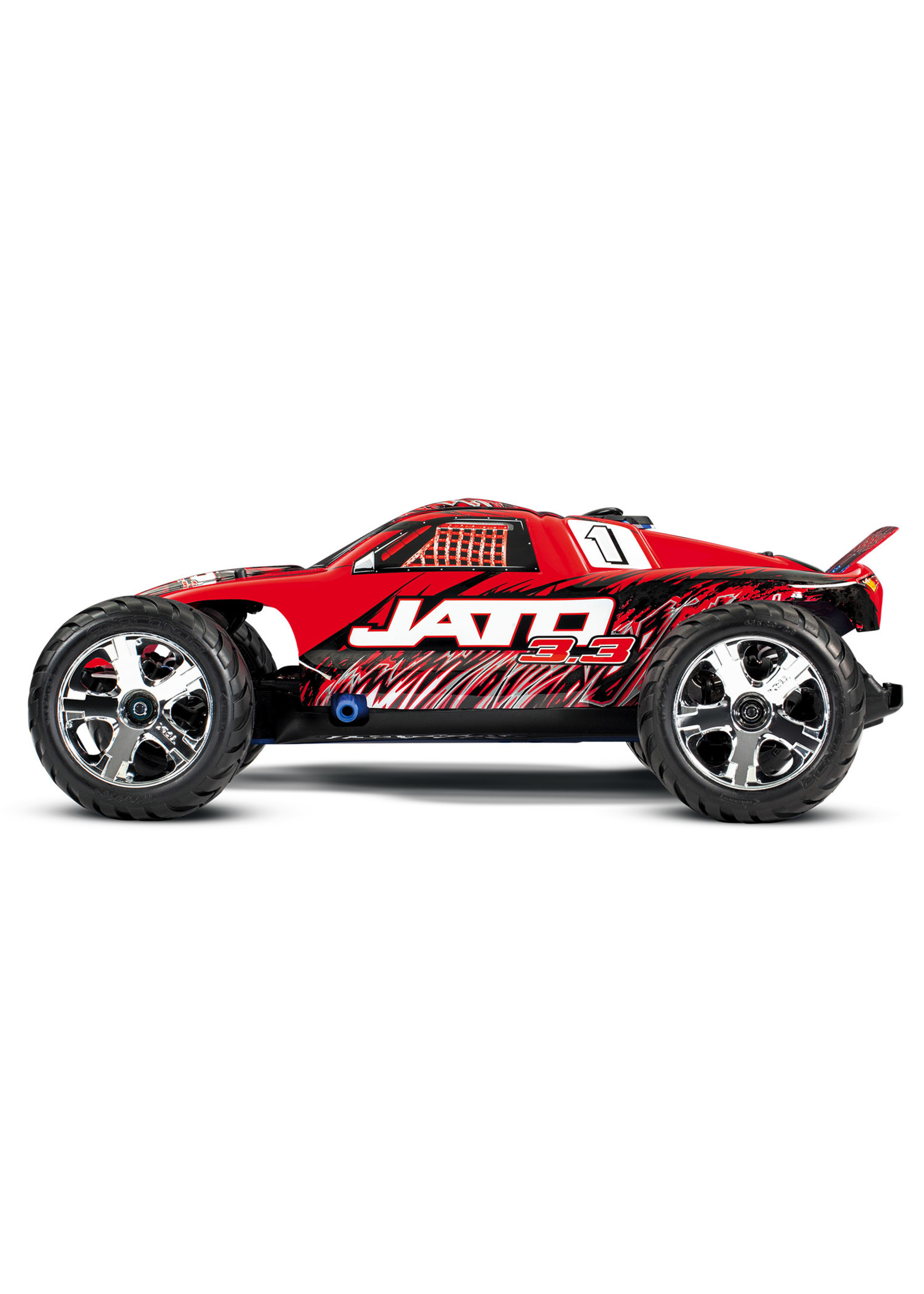 Traxxas 1/10 Jato 3.3 2WD Nitro Stadium Truck - Red