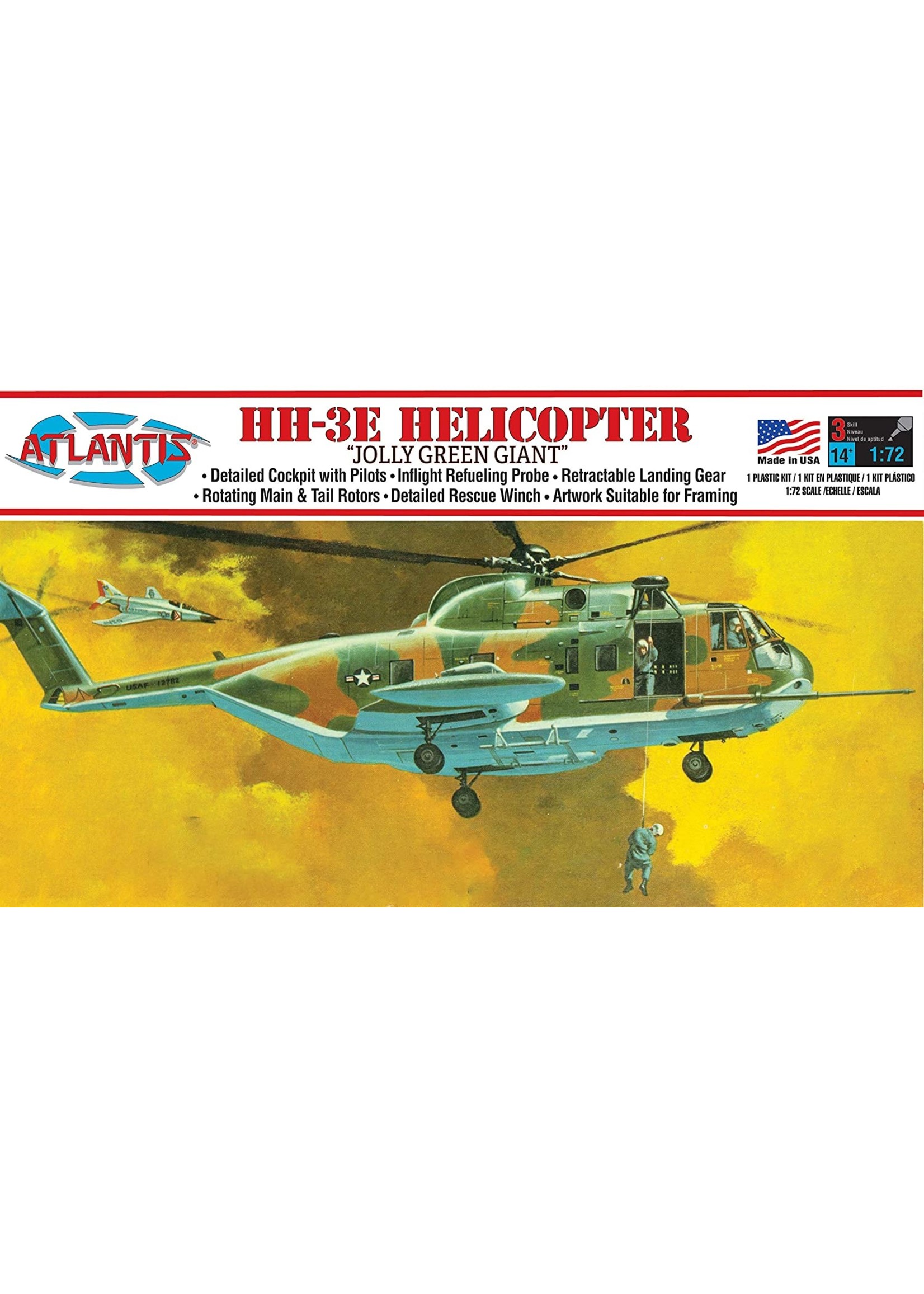 Atlantis 1/72 HH-3E Helicopter "Jolly Green Giant"