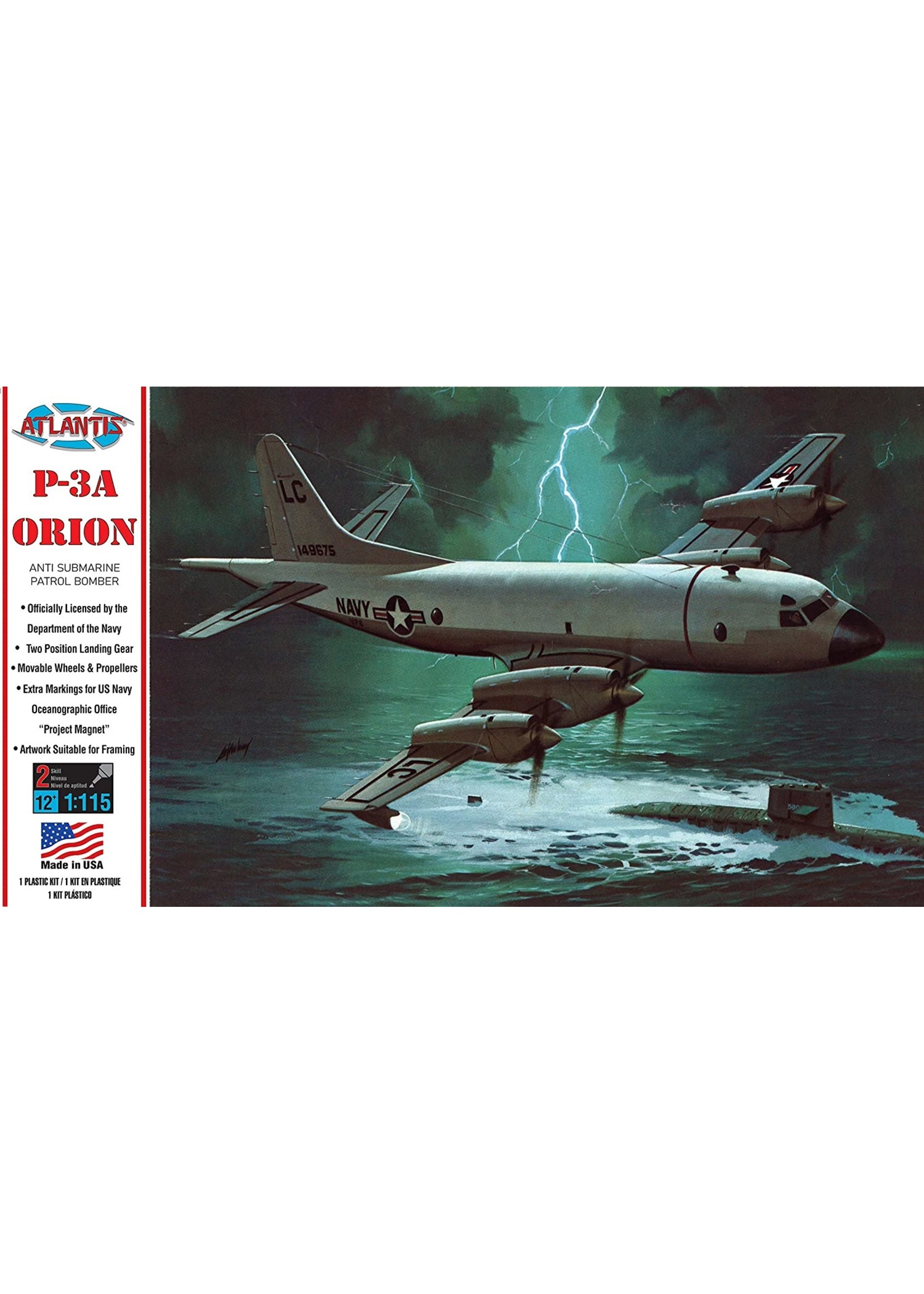 Atlantis 1/115 P3A Orion with Swivel Stand