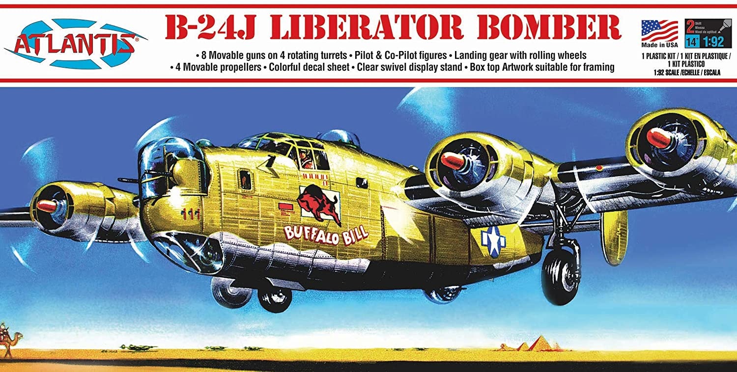 1/92 B-24J Liberator Bomber "Buffalo Bill"