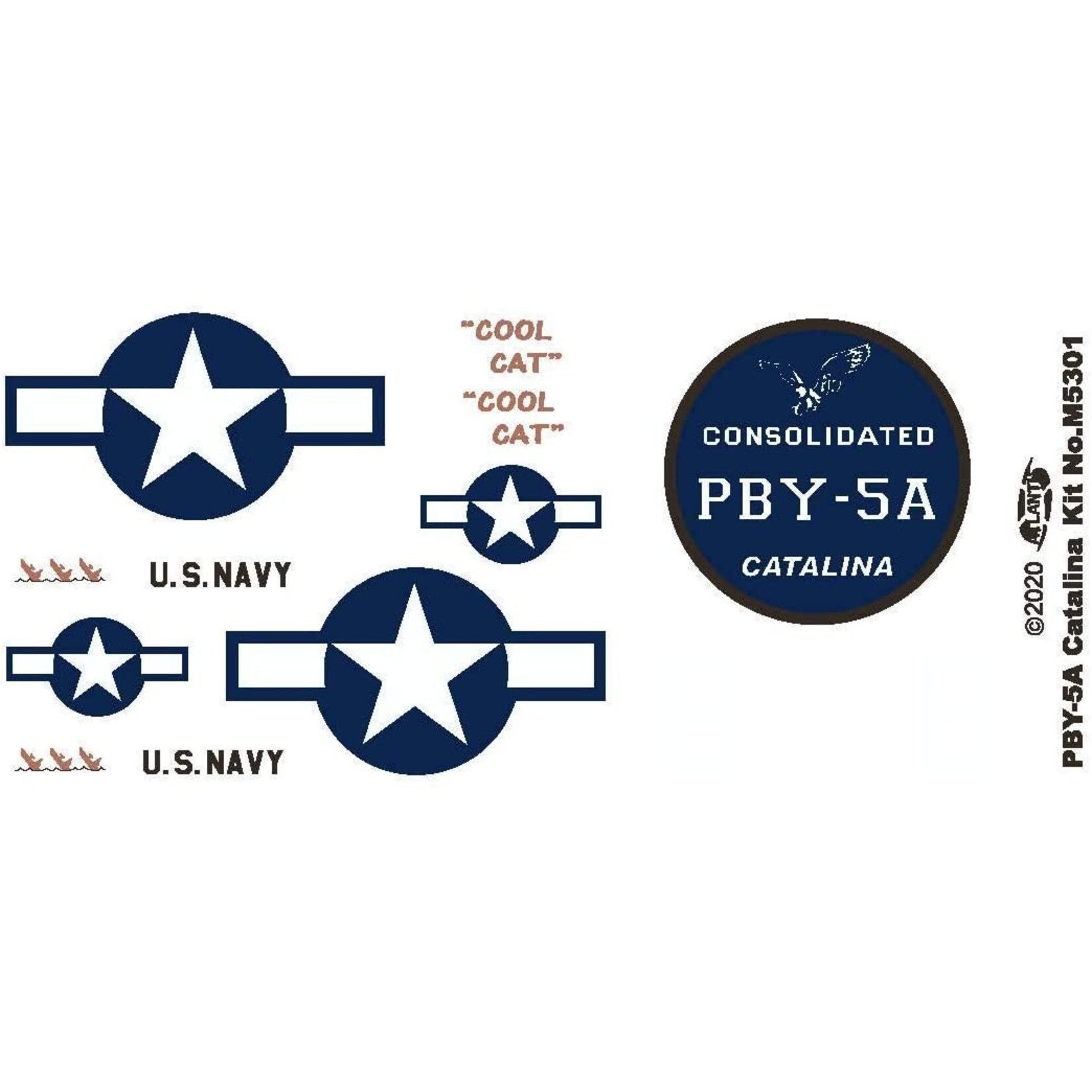 Atlantis 1/104 US Navy PBY-5A Catalina Seaplane