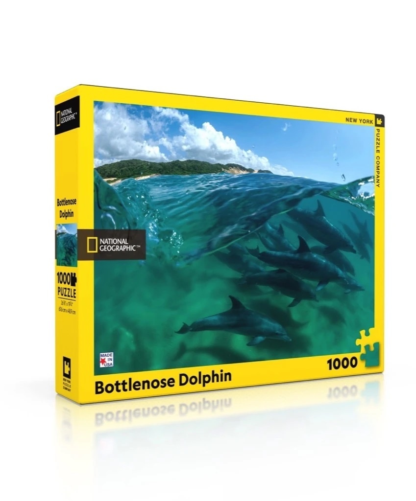 Bottlenose Dolphins - 1000 Piece Puzzle